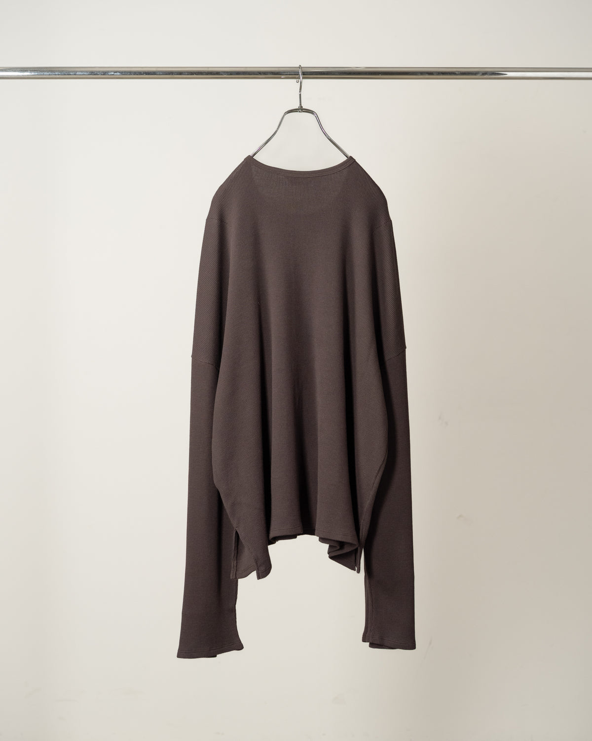 C/CA LS T-SHIRT(D.BROWN)