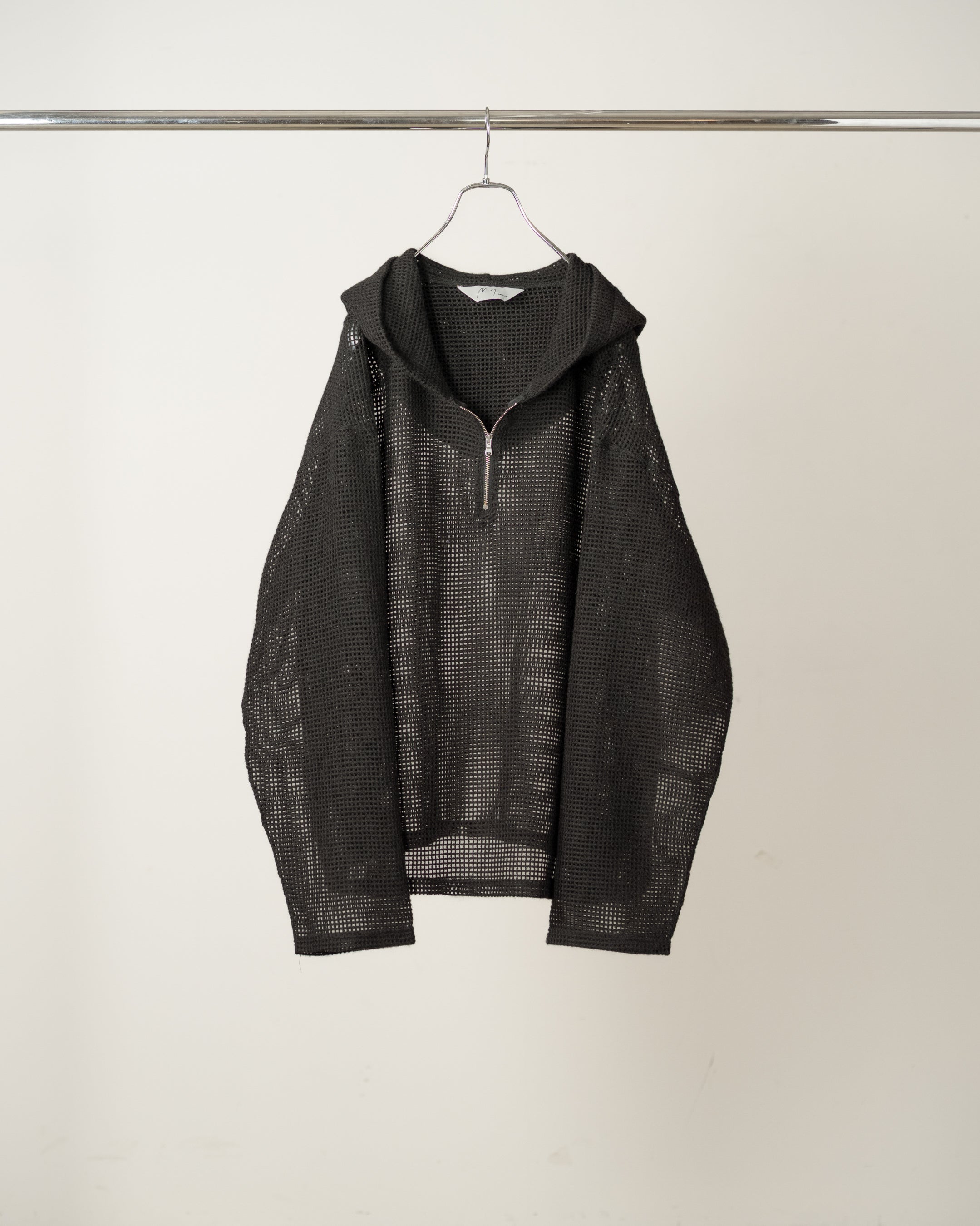 WOOL RUSSELL HOODIE(BLACK)