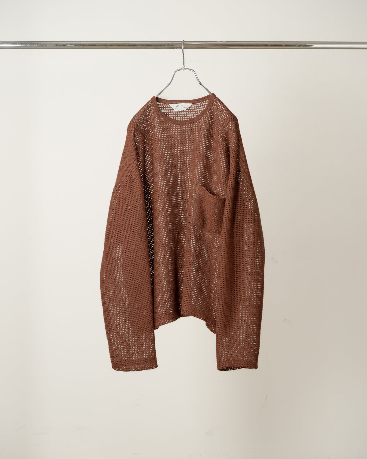 WOOL RUSSELL LS(BROWN)
