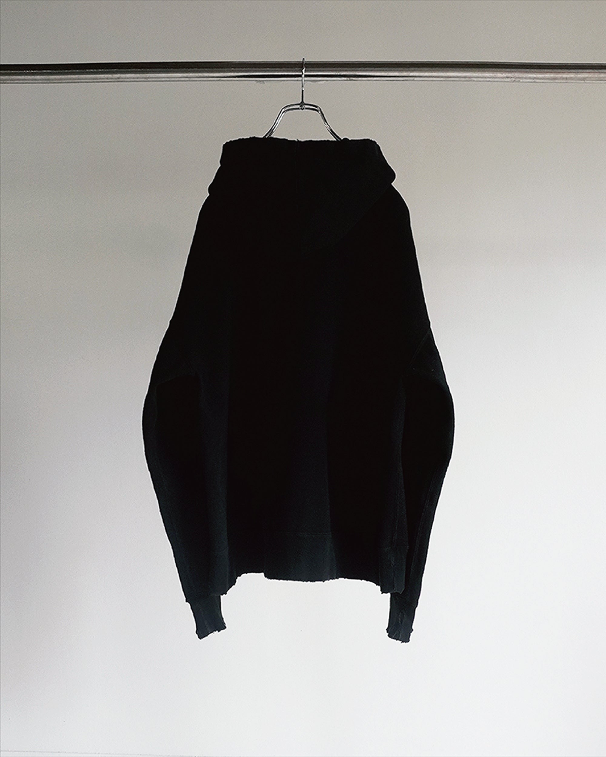 CRASH ZIP HOODIE(BLACK)