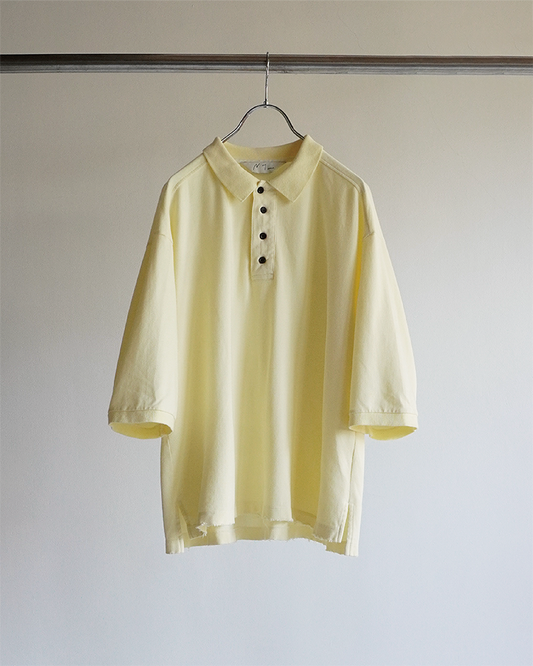 AGING POLO SHIRT(CREAM)