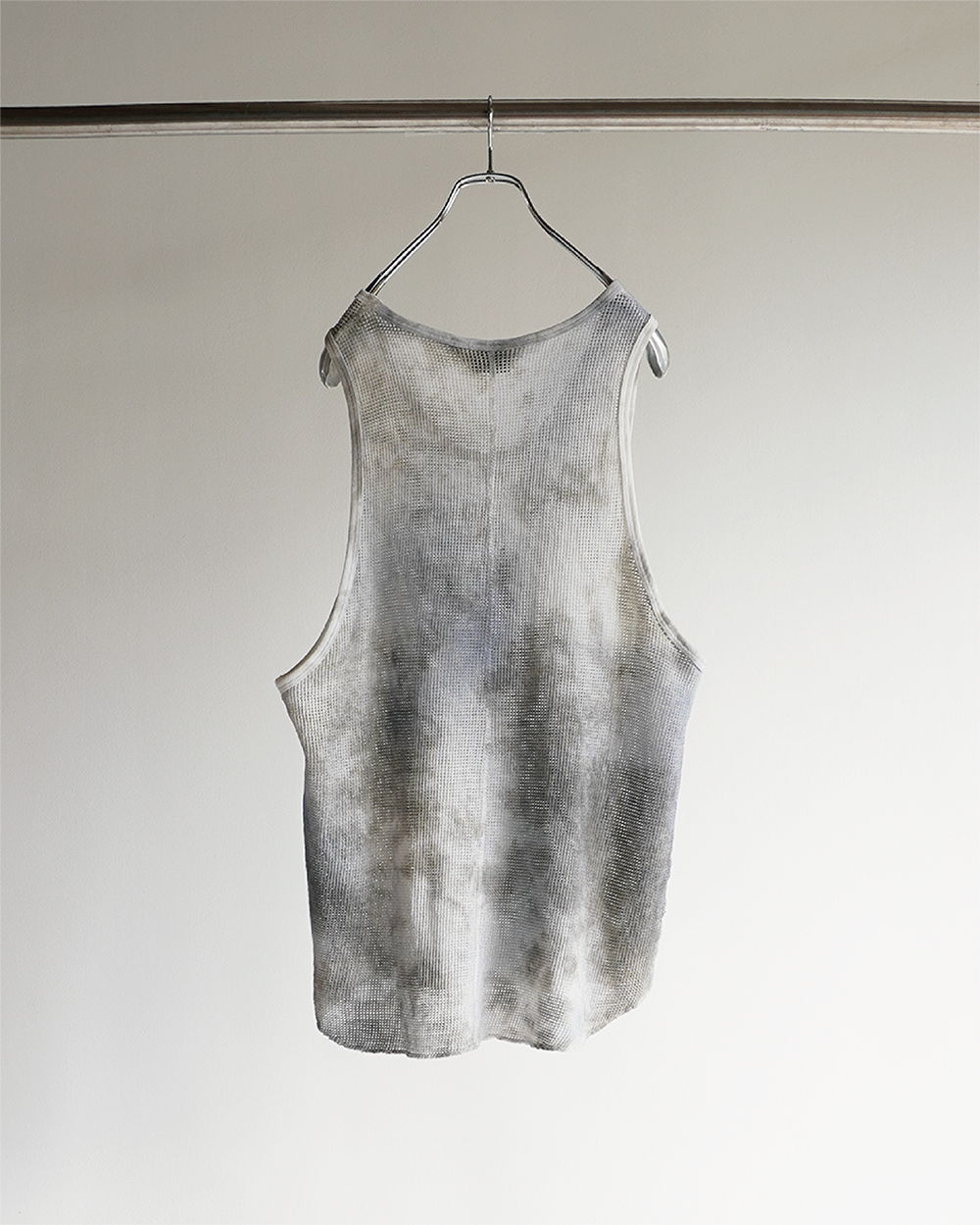 DYED MESH TANK TOP(NAVY)