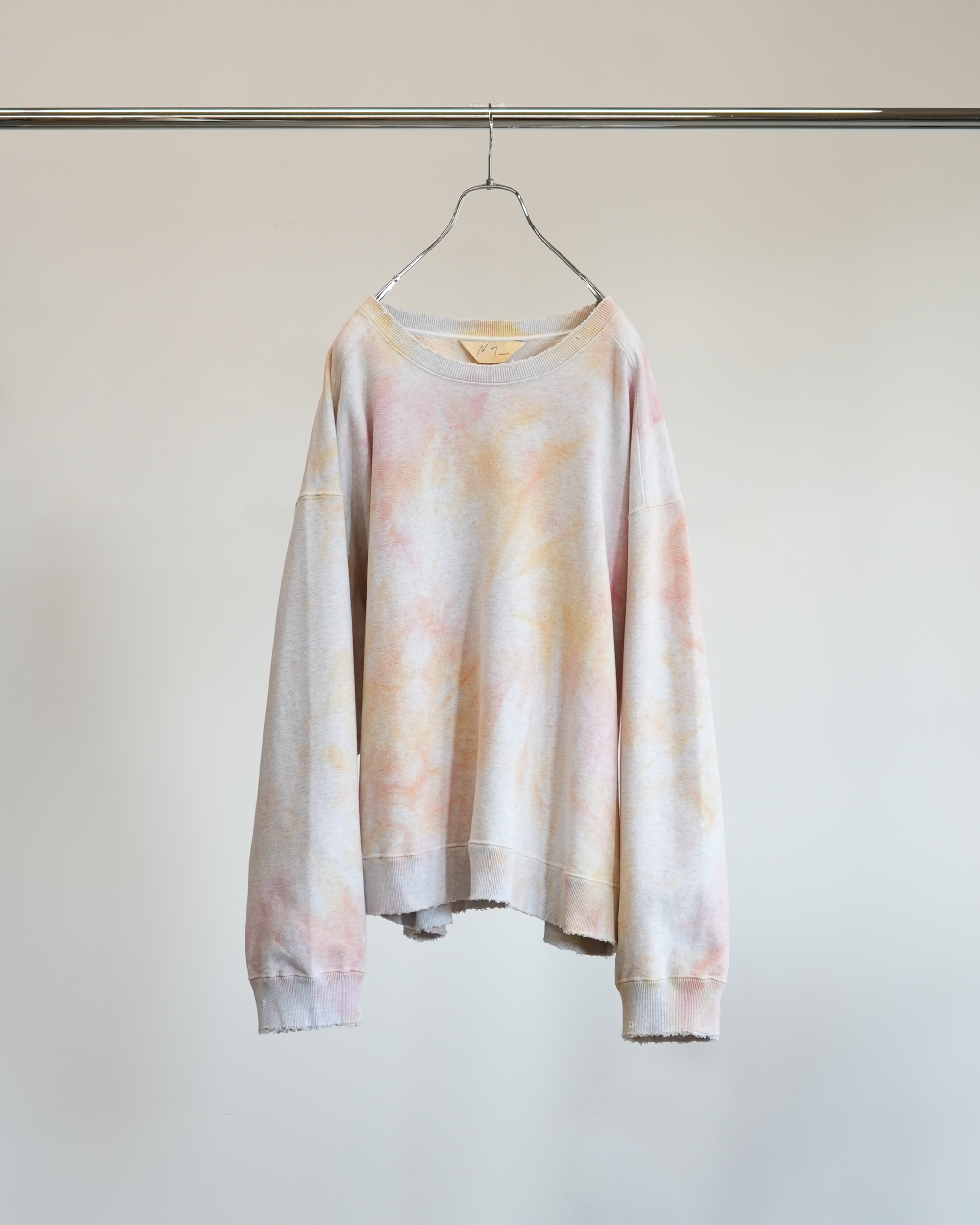 MARBLING SWEAT SHIRT(PINK)