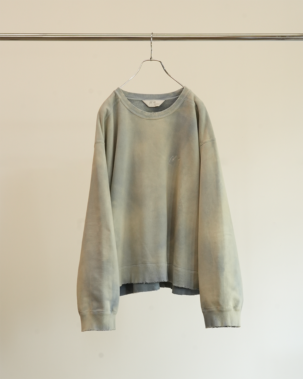 UNEVENNESS SWEAT SHIRT(SAX)