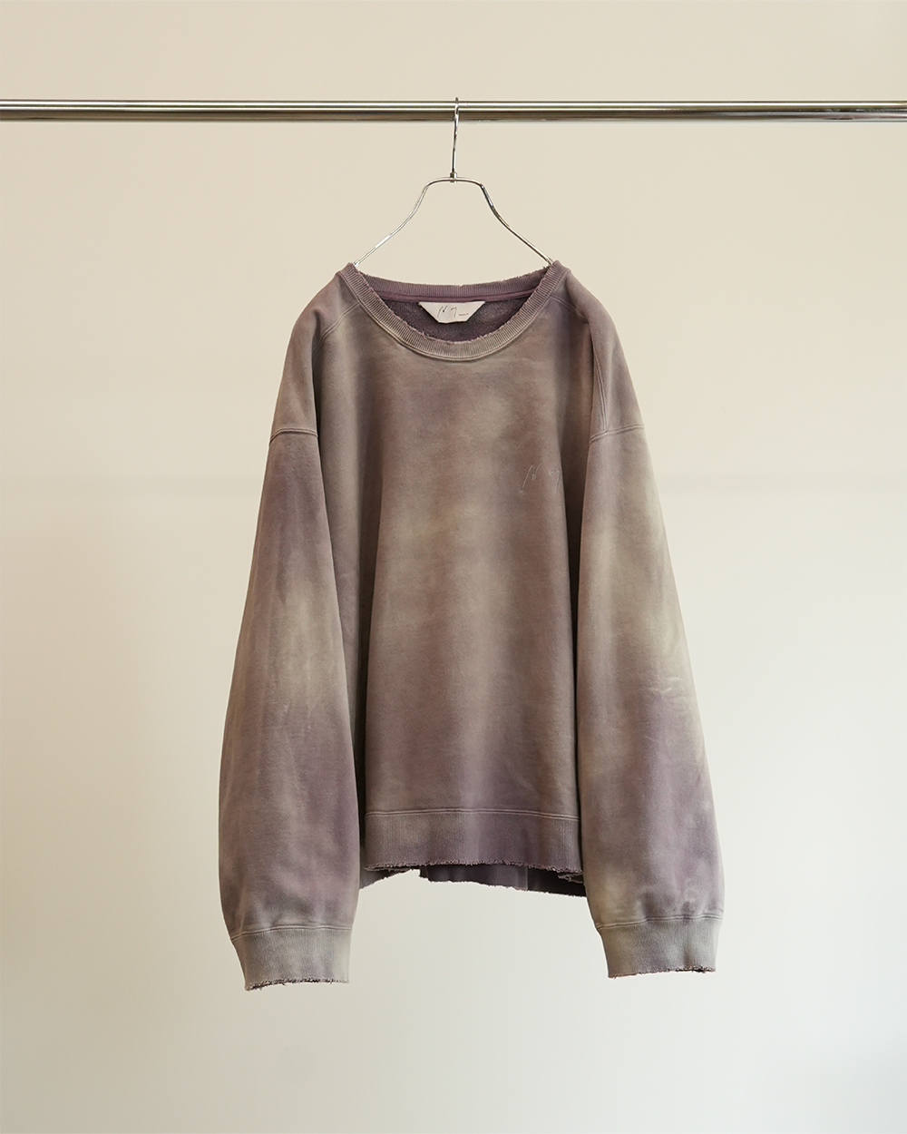 UNEVENNESS SWEAT SHIRT(PURPLE)