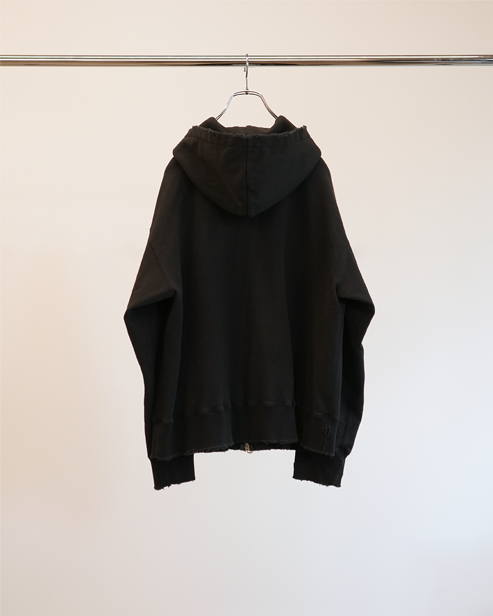 ZIPUP HOODIE(BLACK)