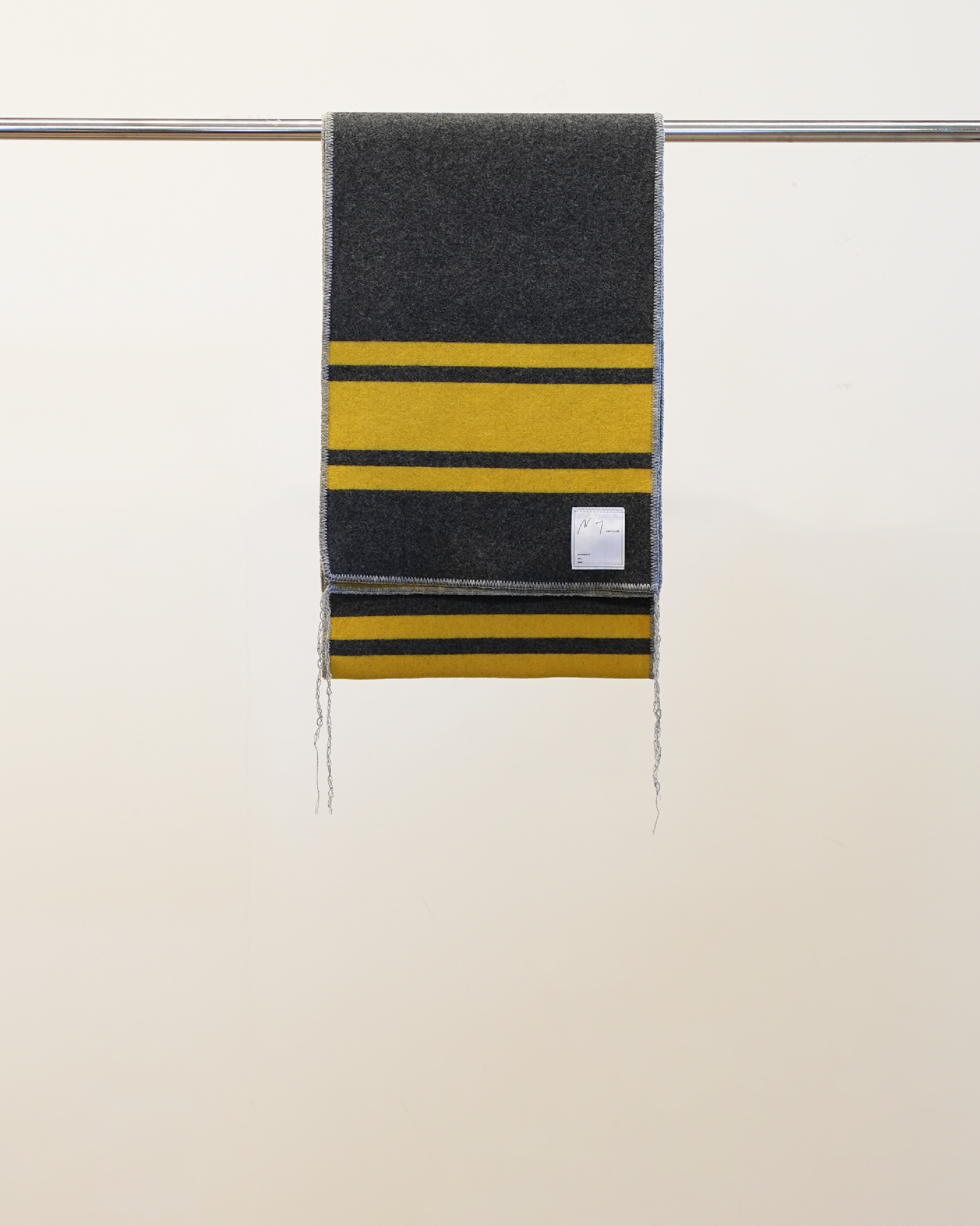 【ANCELLM / exclusive】WOOL BLANKET SCARF