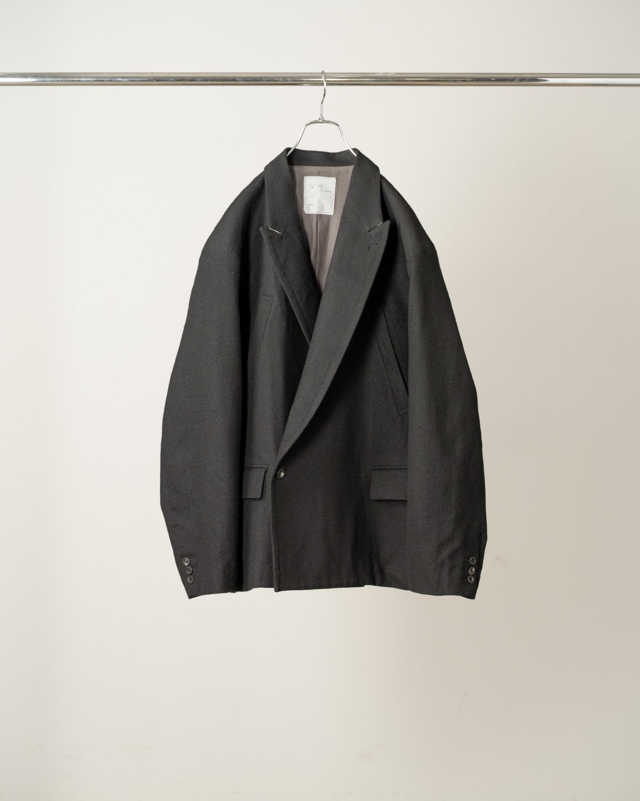 DOUBLE TAILORED JACKET(BLACK)