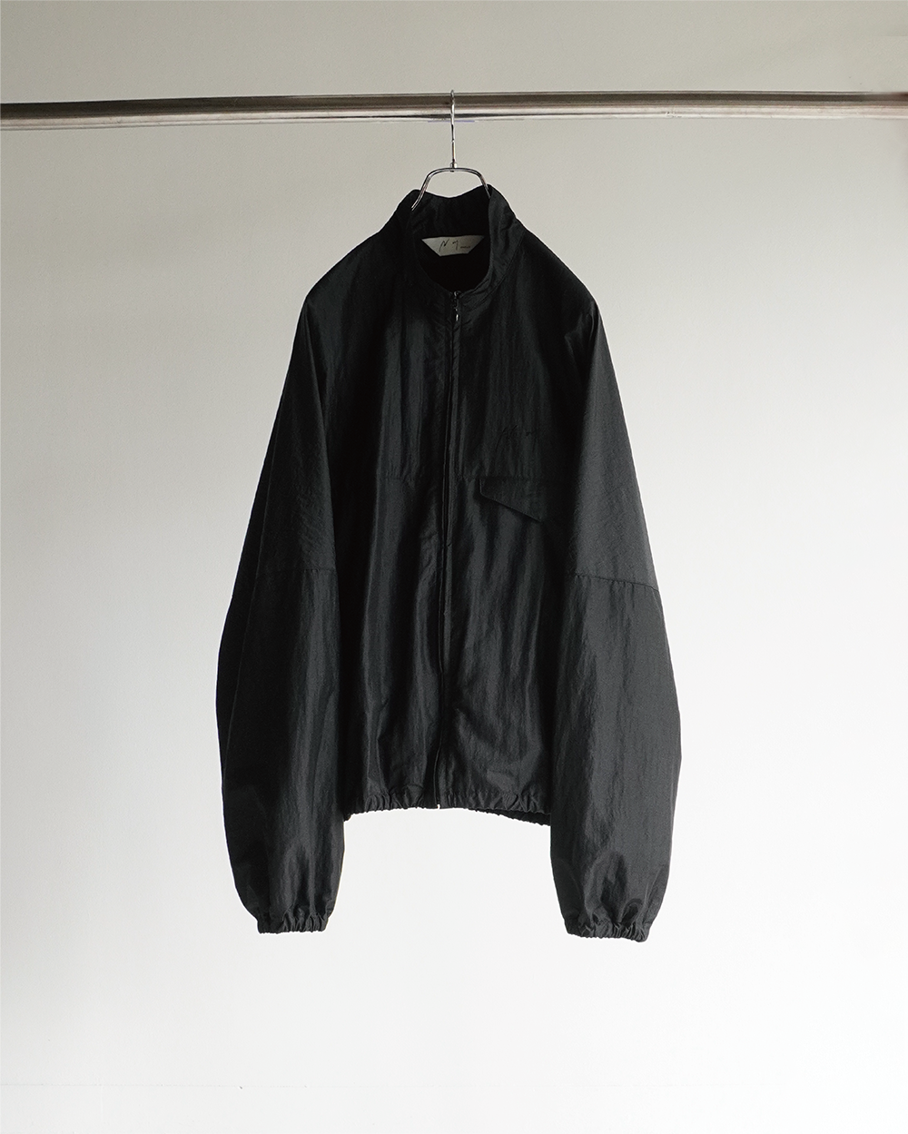 NYLON KIMONO BLOUSON(BLACK)