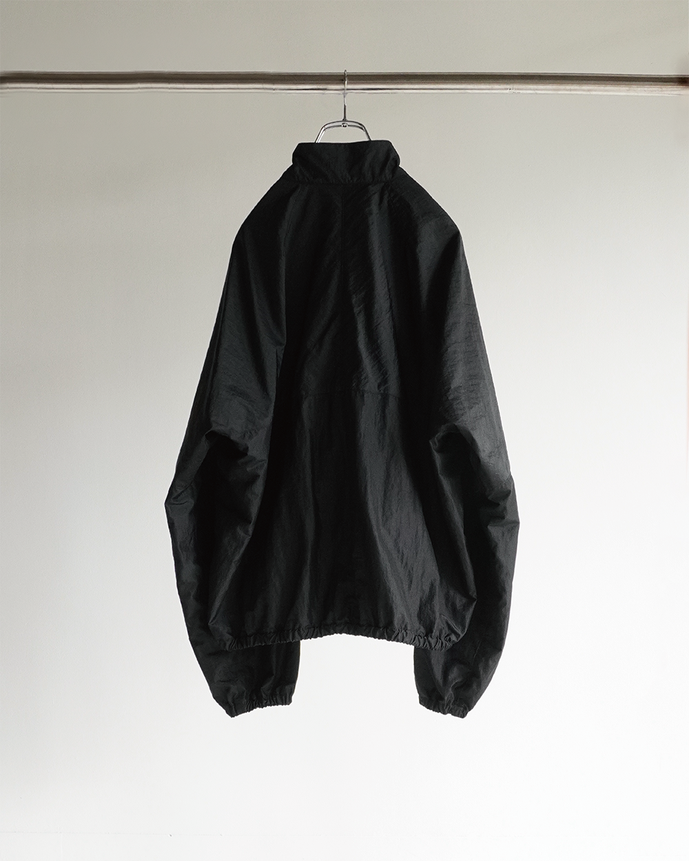 NYLON KIMONO BLOUSON(BLACK)