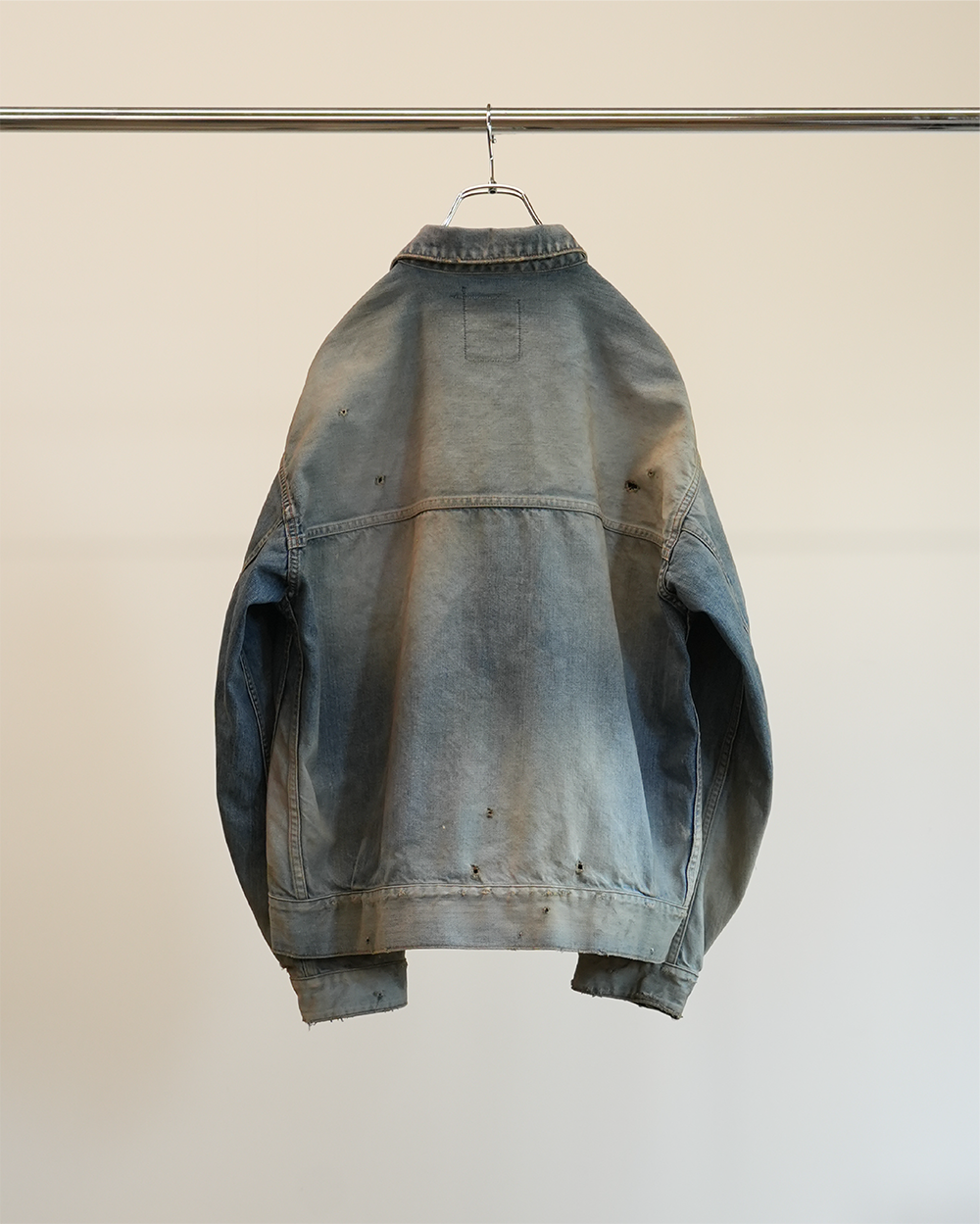 AGING DENIM JACKET(L.INDIGO)