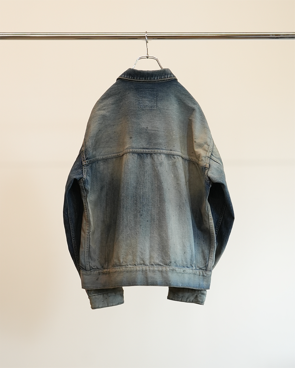 AGING DENIM JACKET(D.INDIGO)