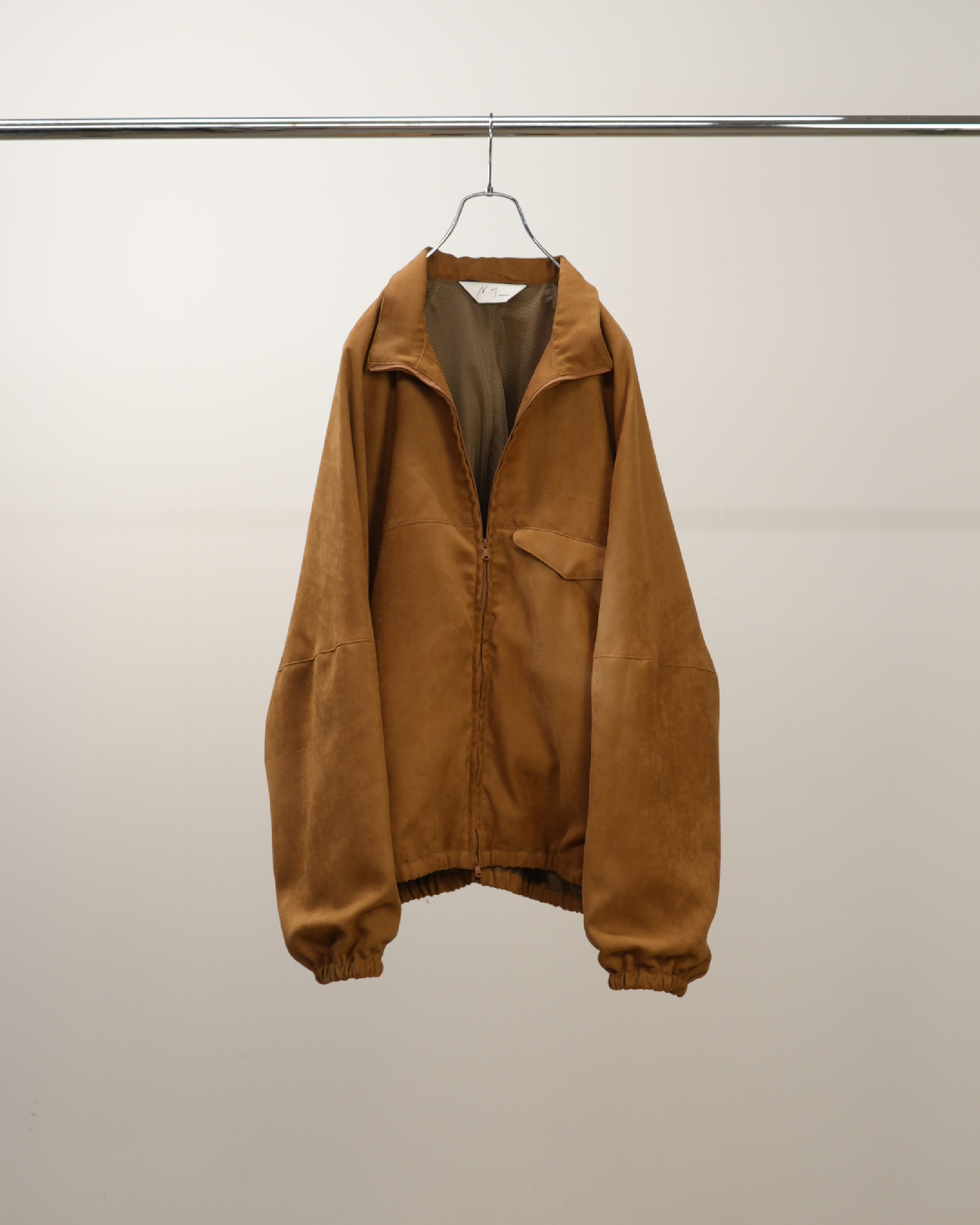 アンセルム VEGAN SUEDE KIMONO BLOUSON size1 VEGAN SUEDE KIMONO BLOUSON(BLACK)