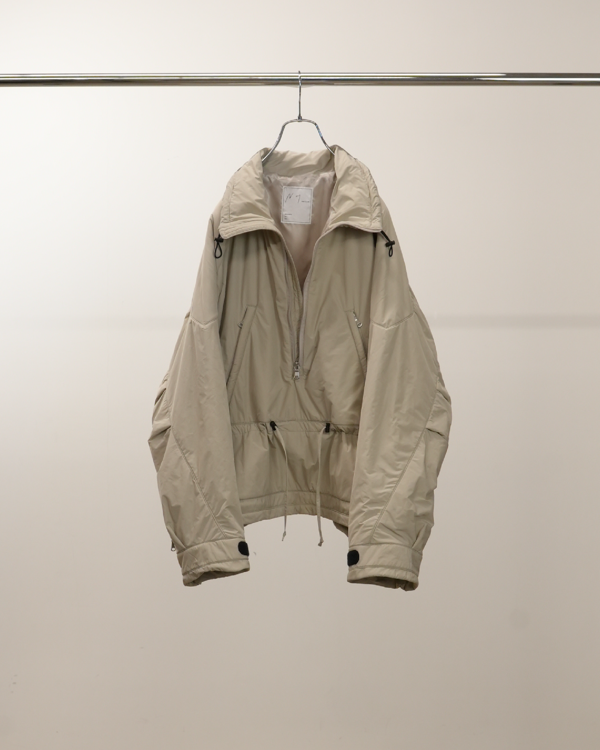 PADDING PULLOVER JACKET(BEIGE)