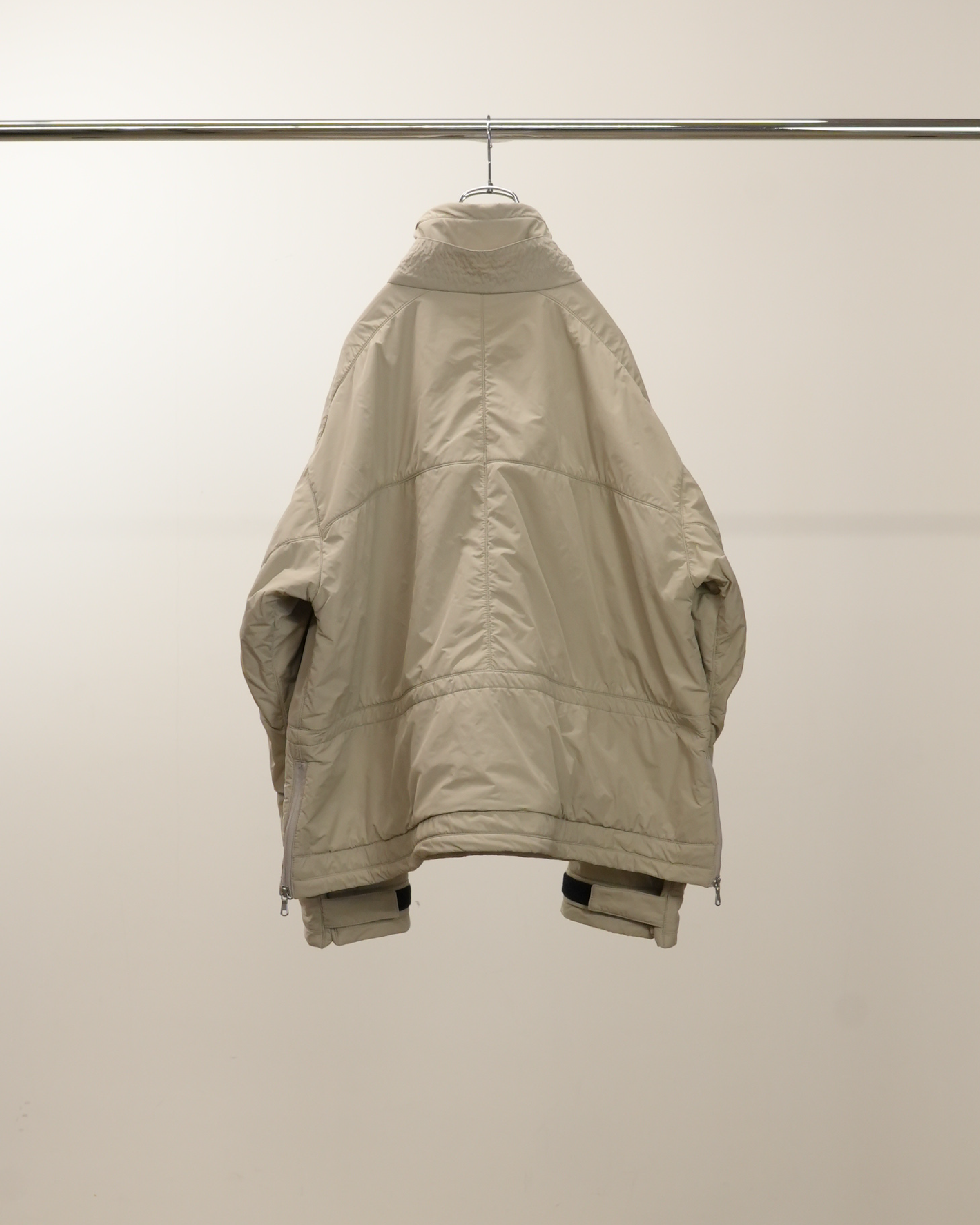 PADDING PULLOVER JACKET(BEIGE)