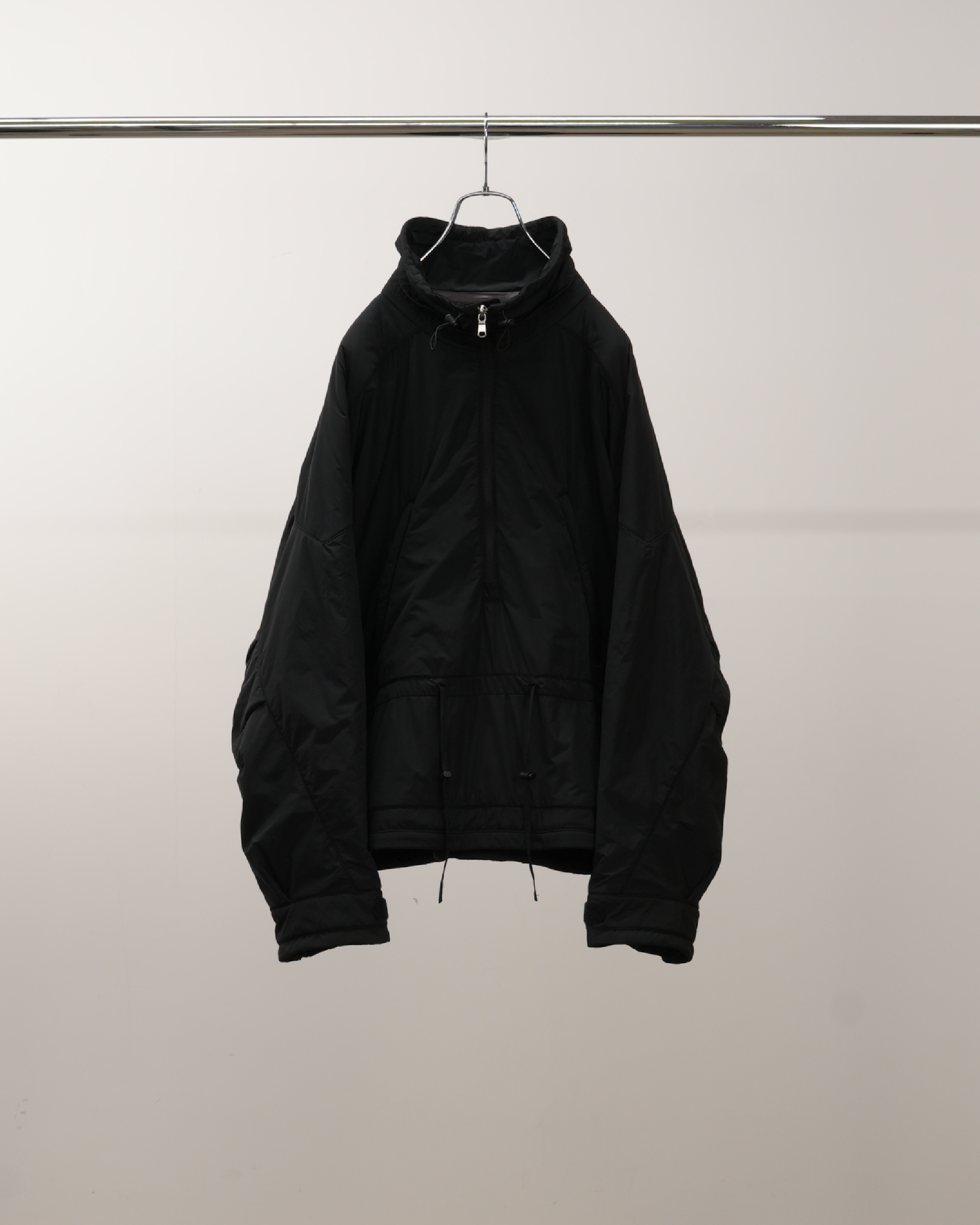 PADDING PULLOVER JACKET(BLACK)