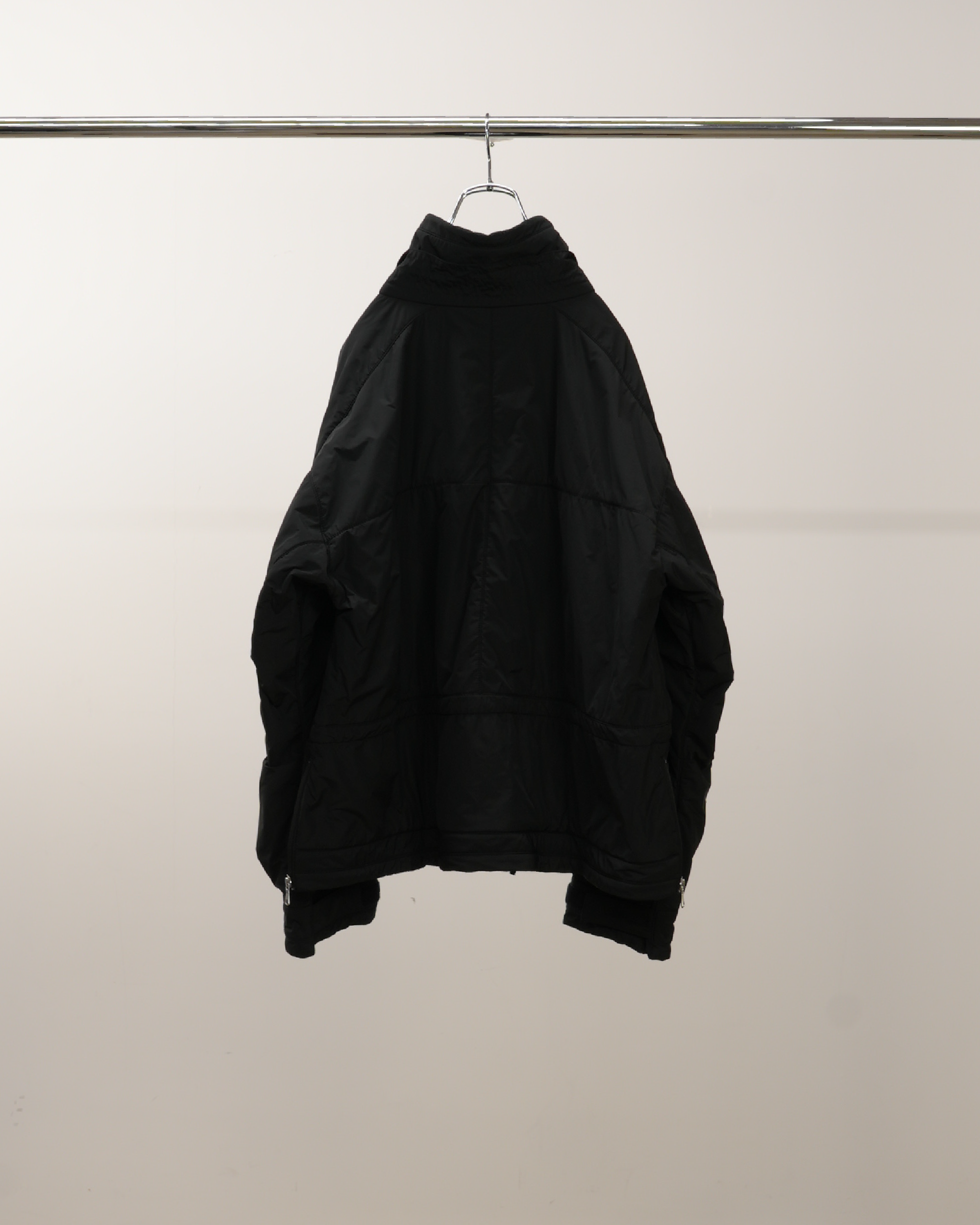 PADDING PULLOVER JACKET(BLACK)
