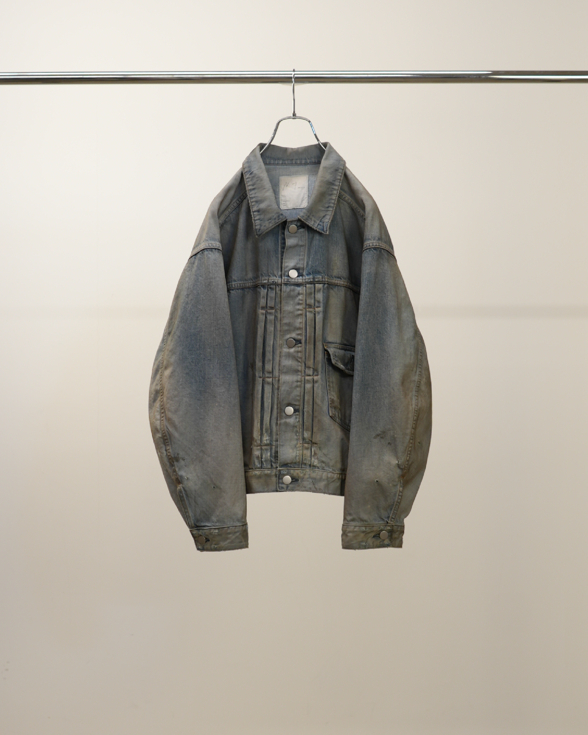 AGING DENIM JACKET(INDIGO)