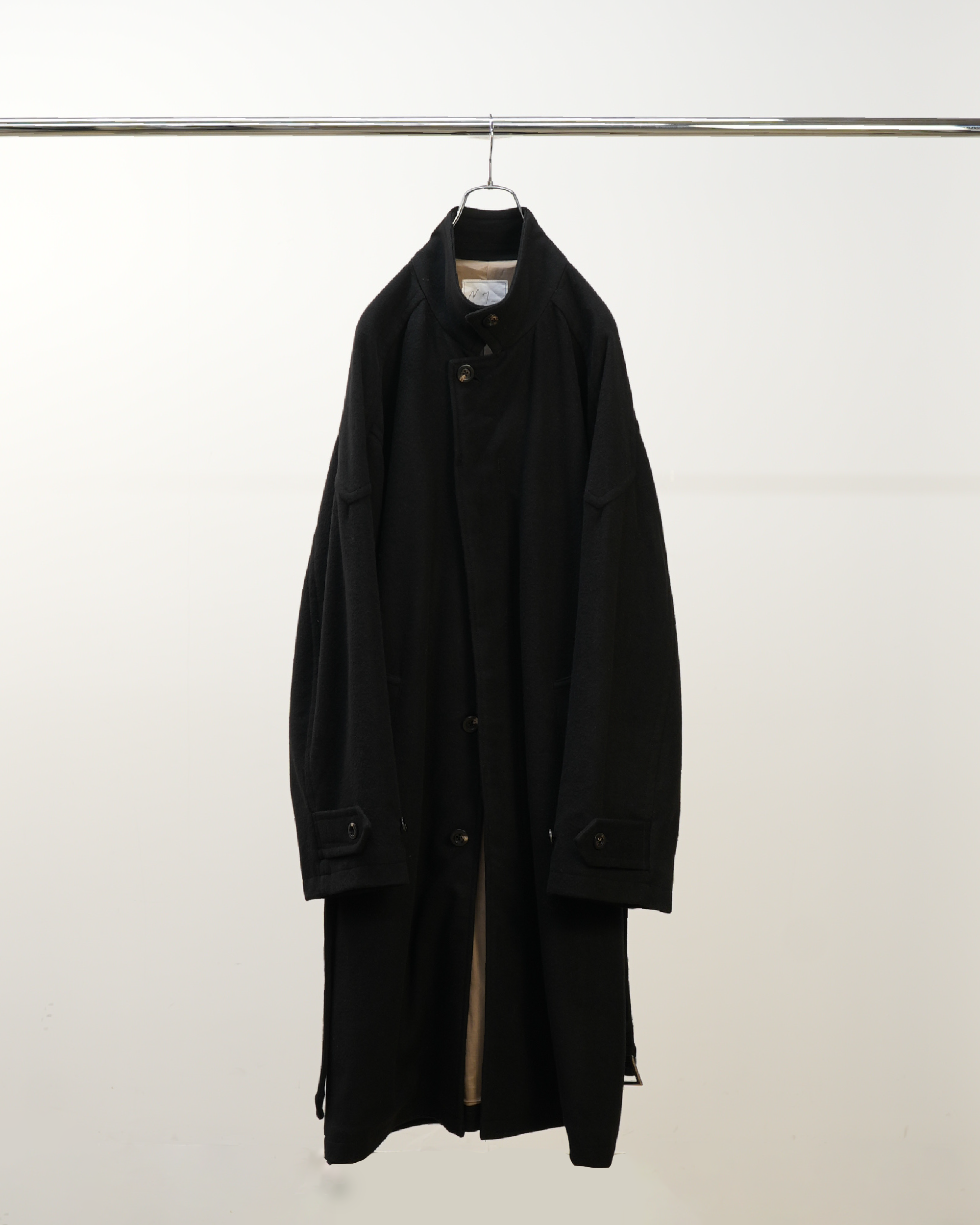 W/S/CA BALMACAAN COAT(BLACK)