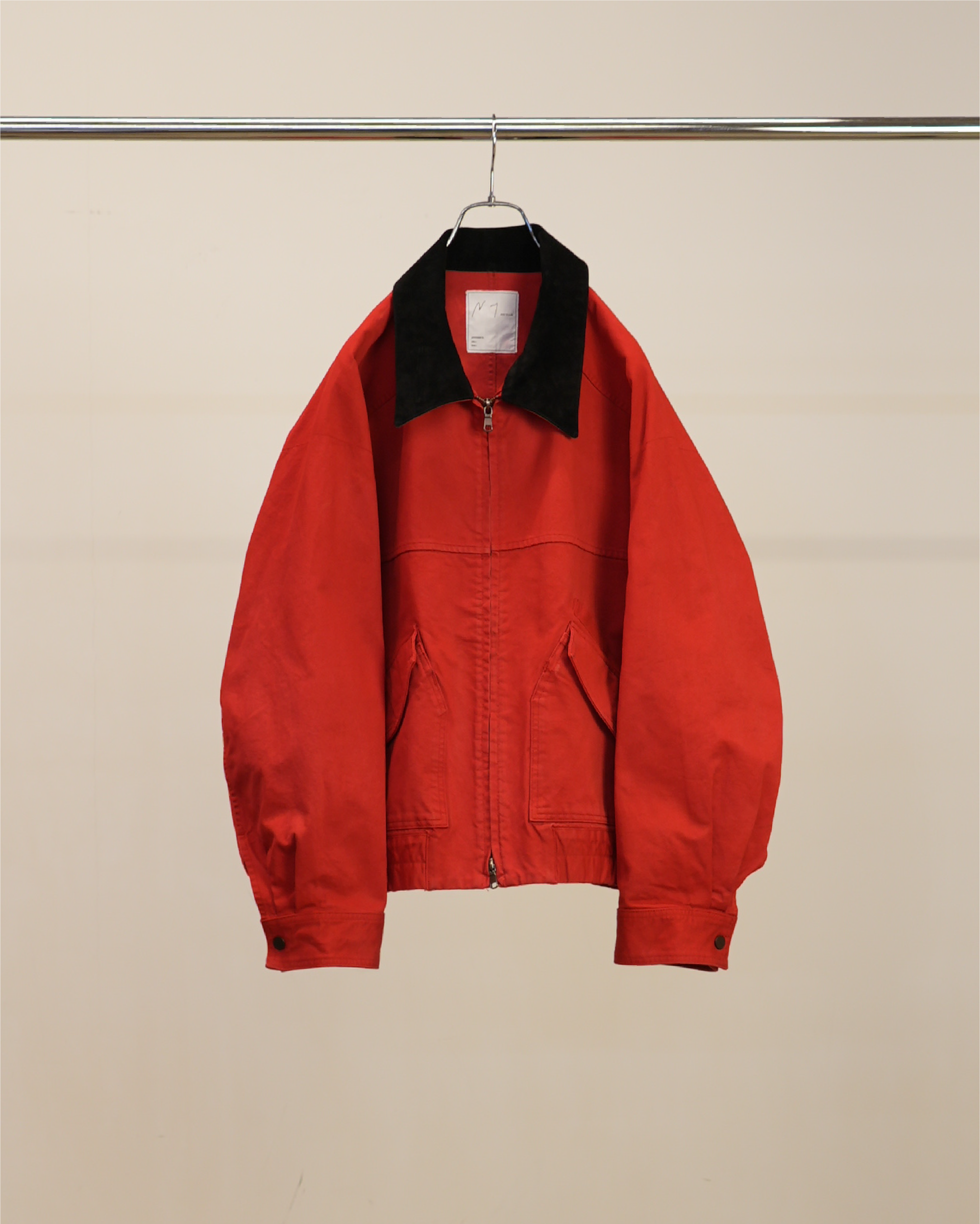 ZIP BLOUSON(RED)