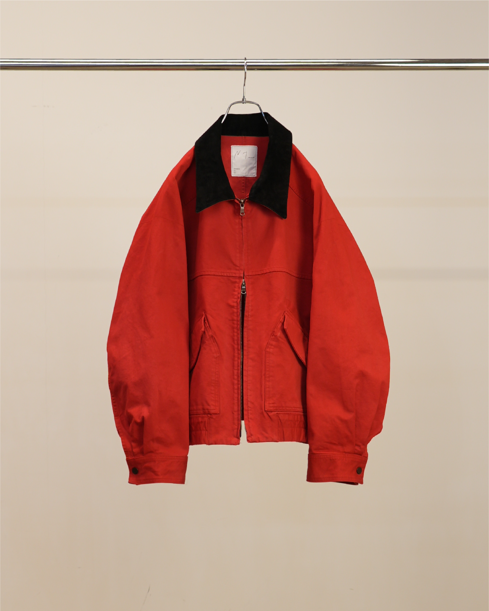 ZIP BLOUSON(RED)