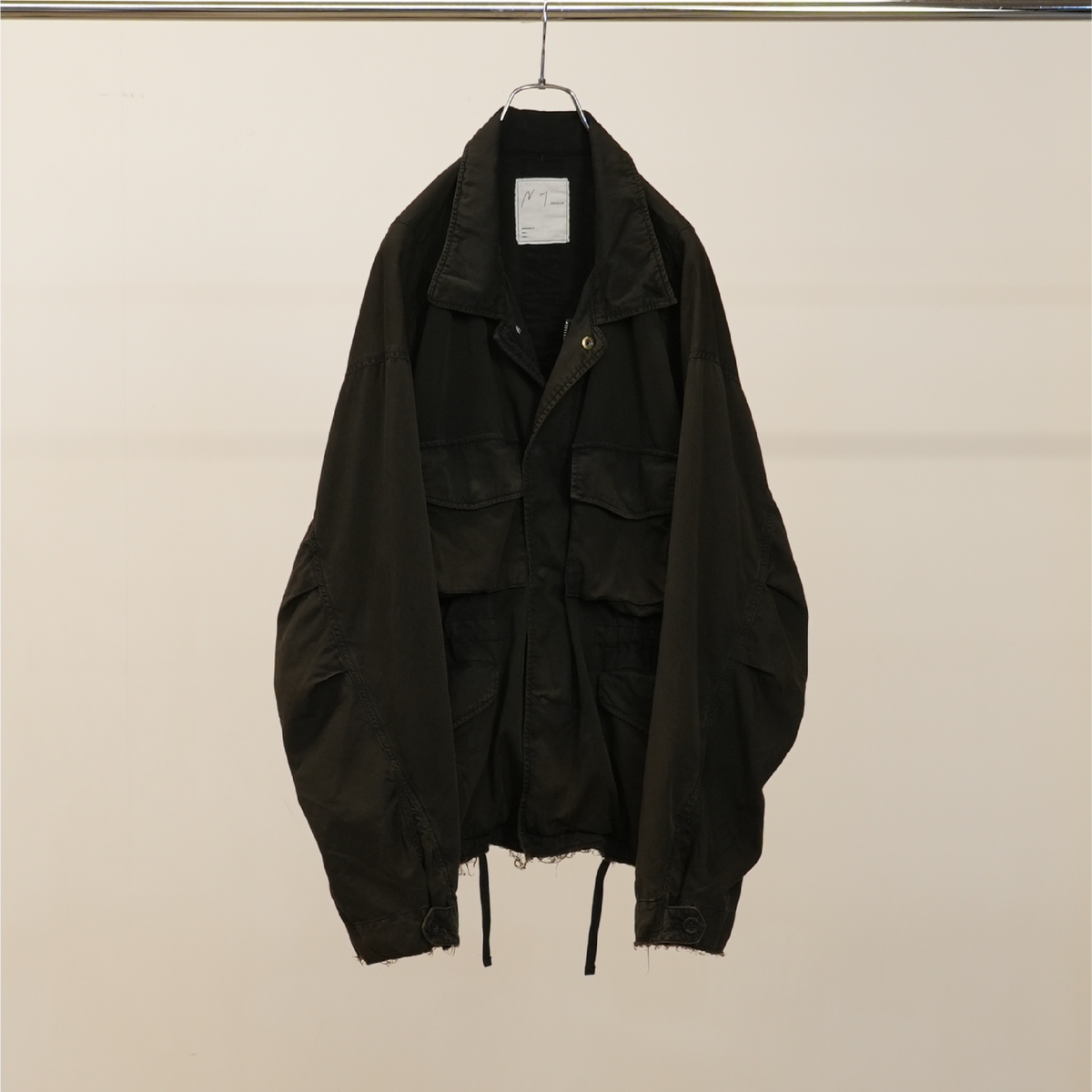 ジャケット・アウター AGING FIELD JACKET(BLACK) 26ss AGING FIELD JACKET(BLACK)