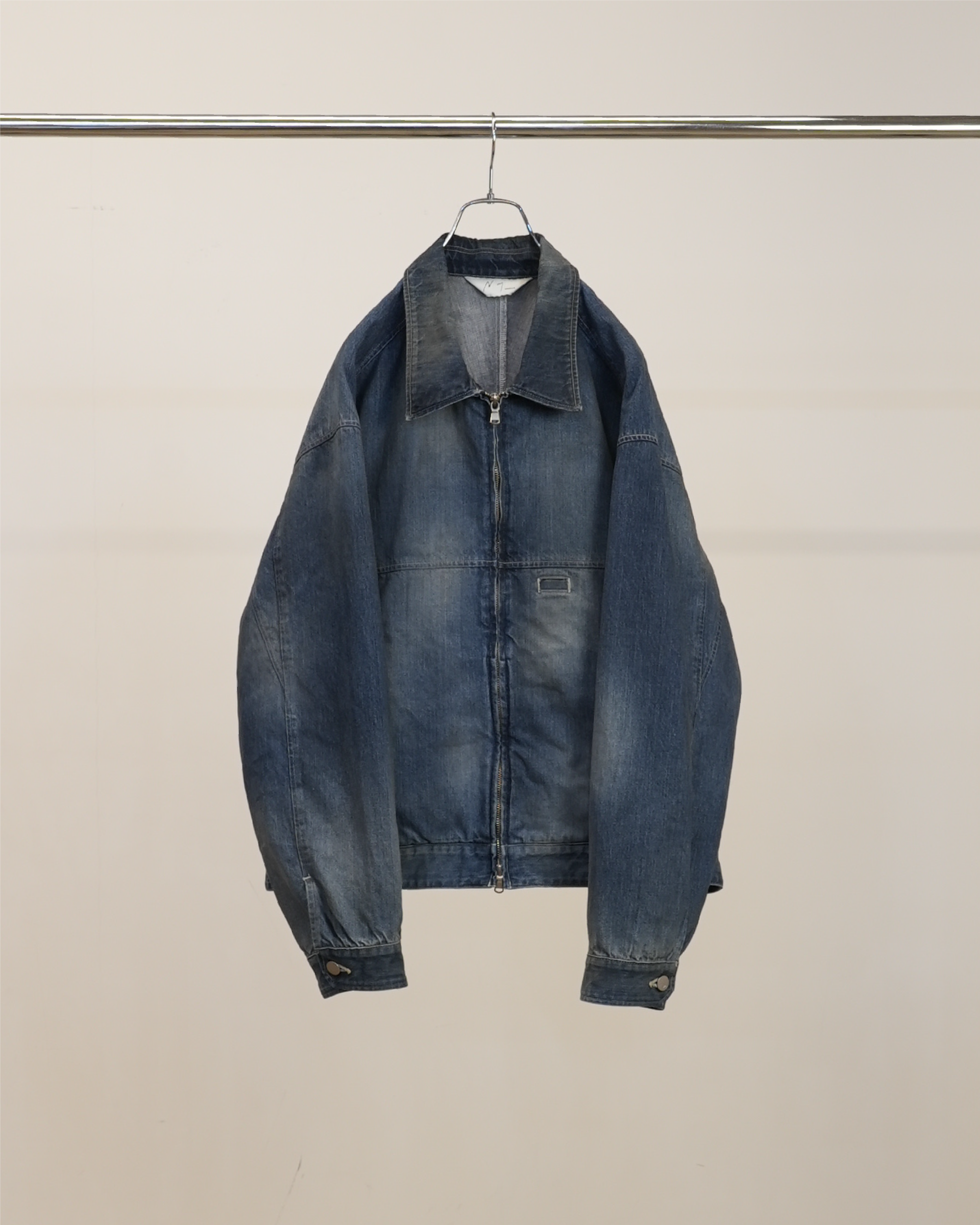 DENIM ZIPUP JACKET(INDIGO)