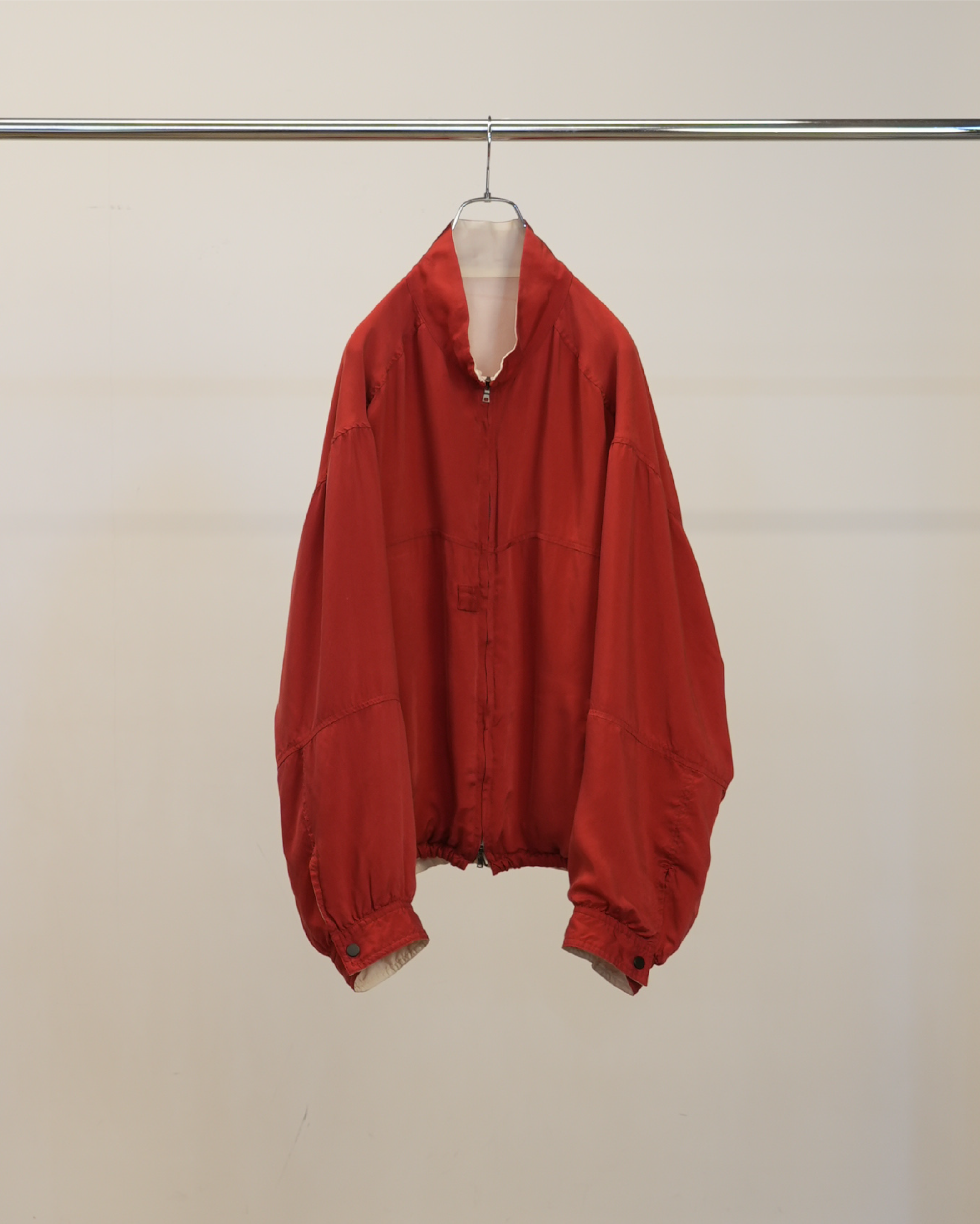 CUPRO REVERSIBLE JACKET(RED)