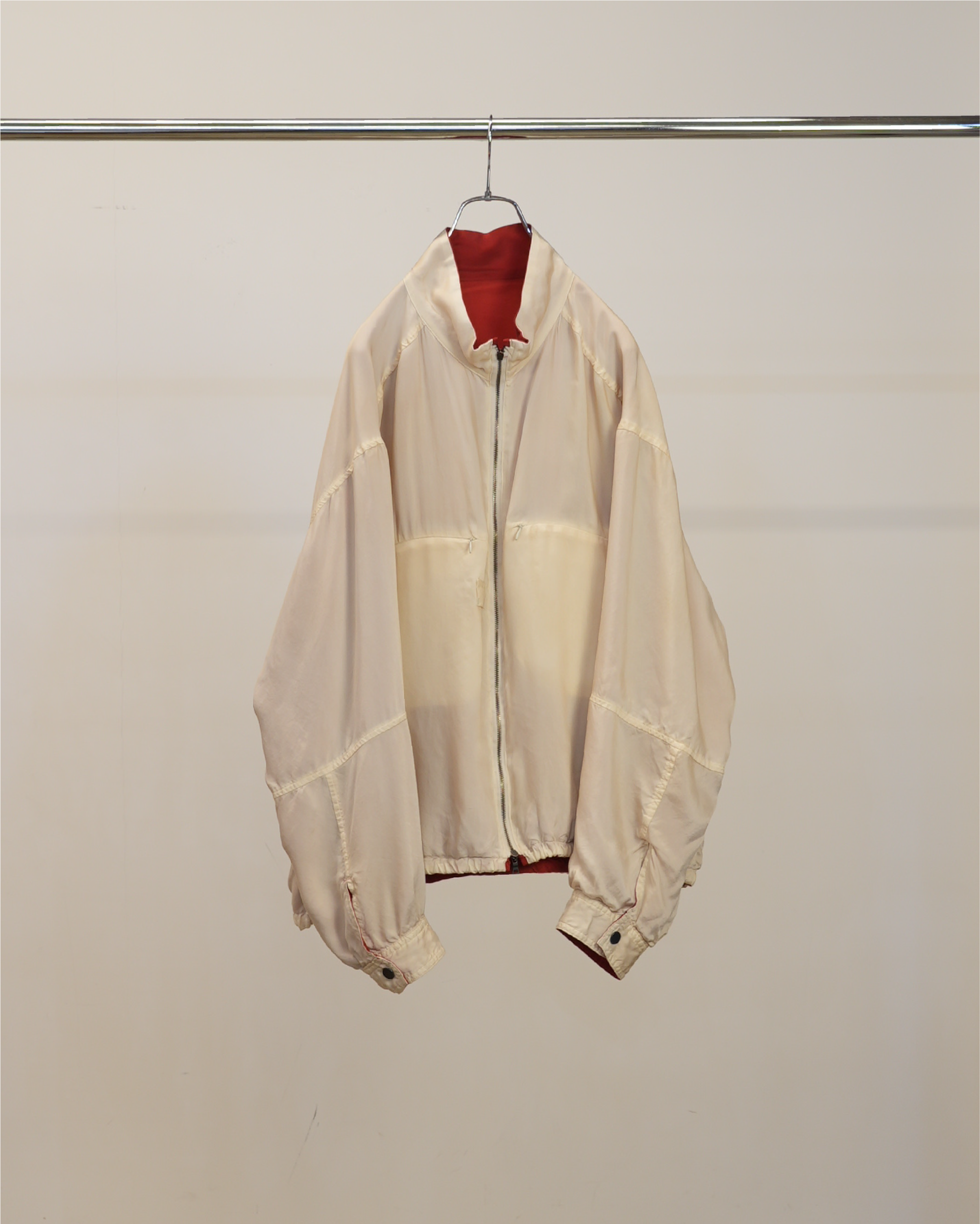 CUPRO REVERSIBLE JACKET(RED)