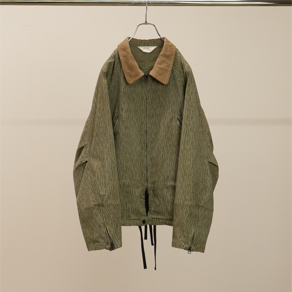 CAMO ZIPUP JACKET(RAIN DROP CAMO)