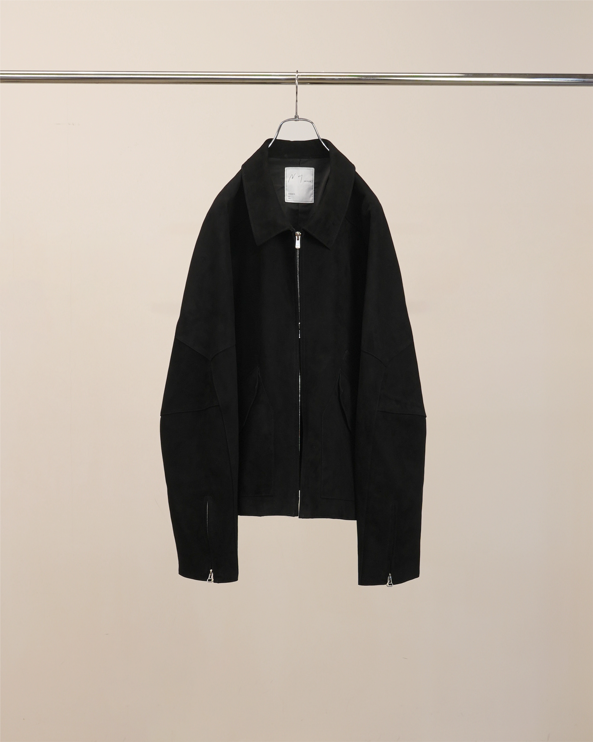 GEEP LEATHER JACKET(BLACK)