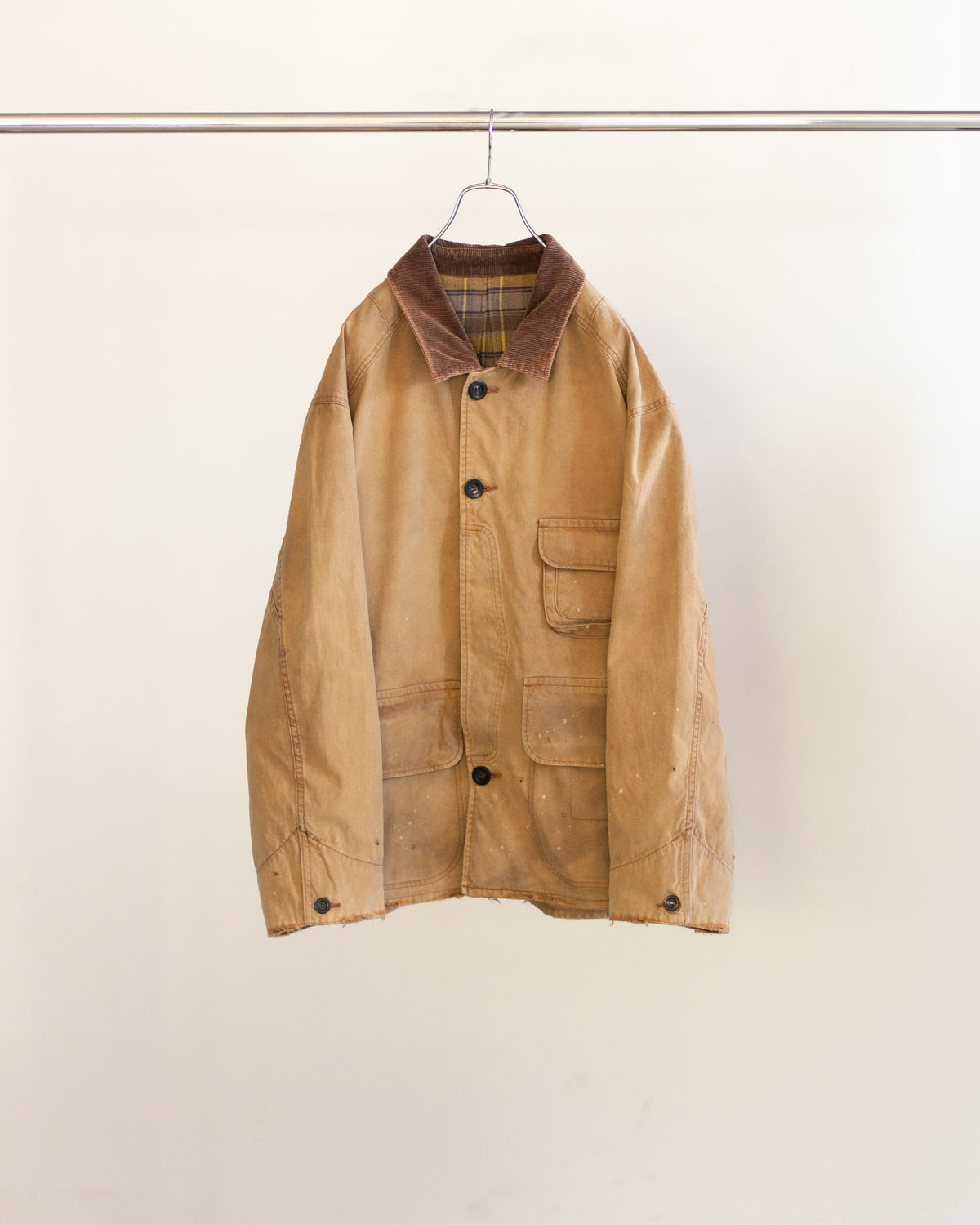 REVERSIBLE WORK JACKET(CAMEL)