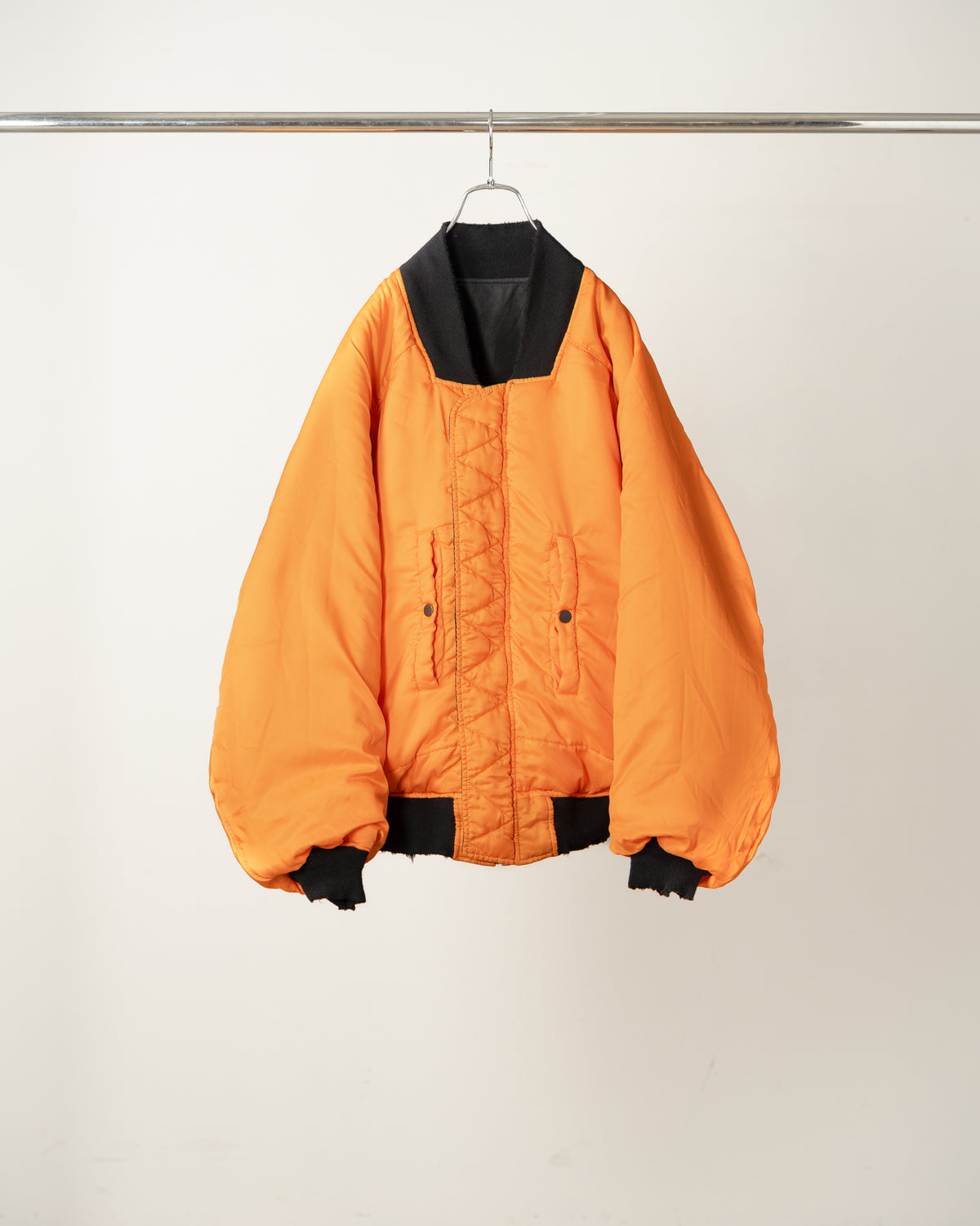 AGING BOMBER JACKET(BLACK)