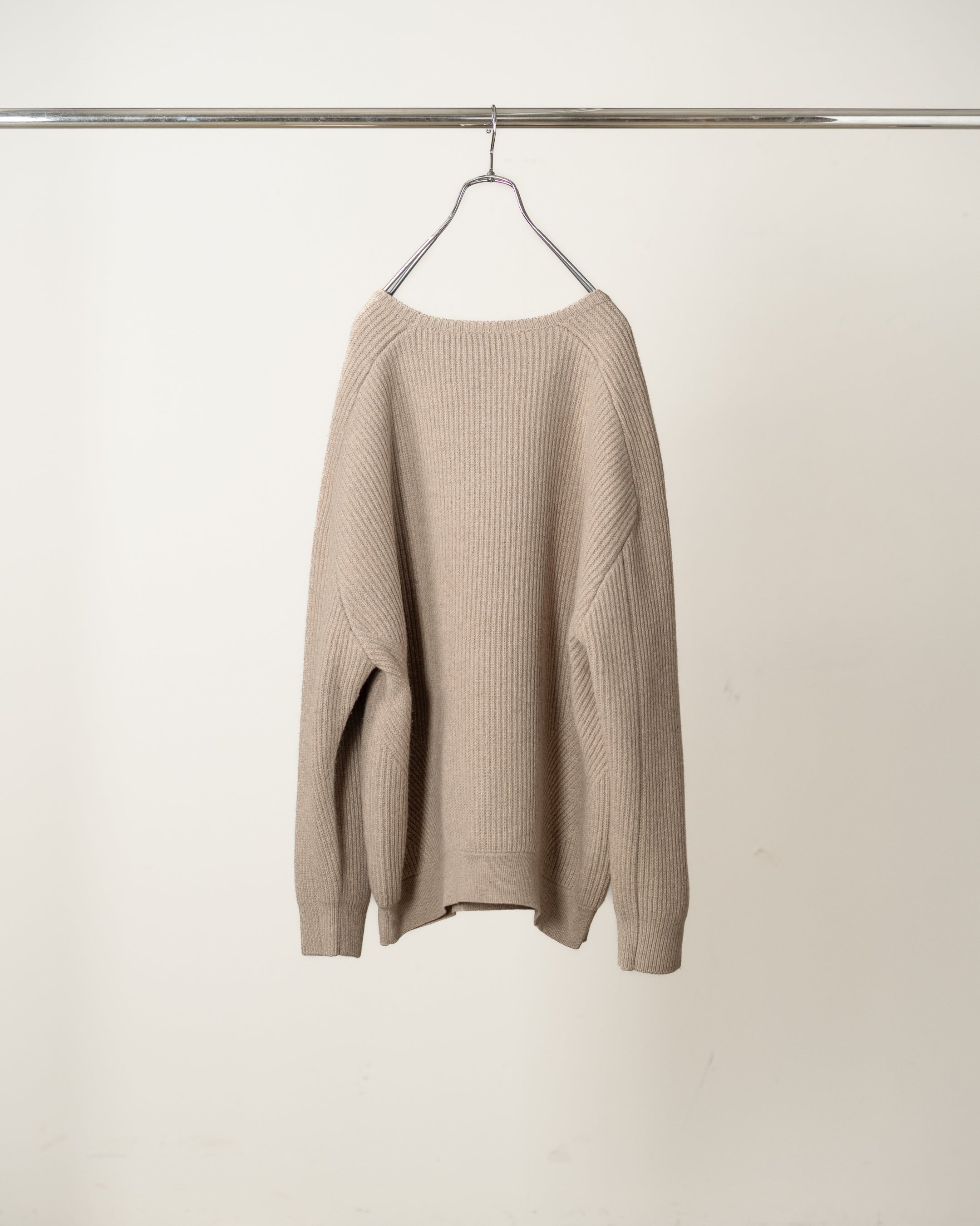 TUCK IN KNIT(BEIGE)