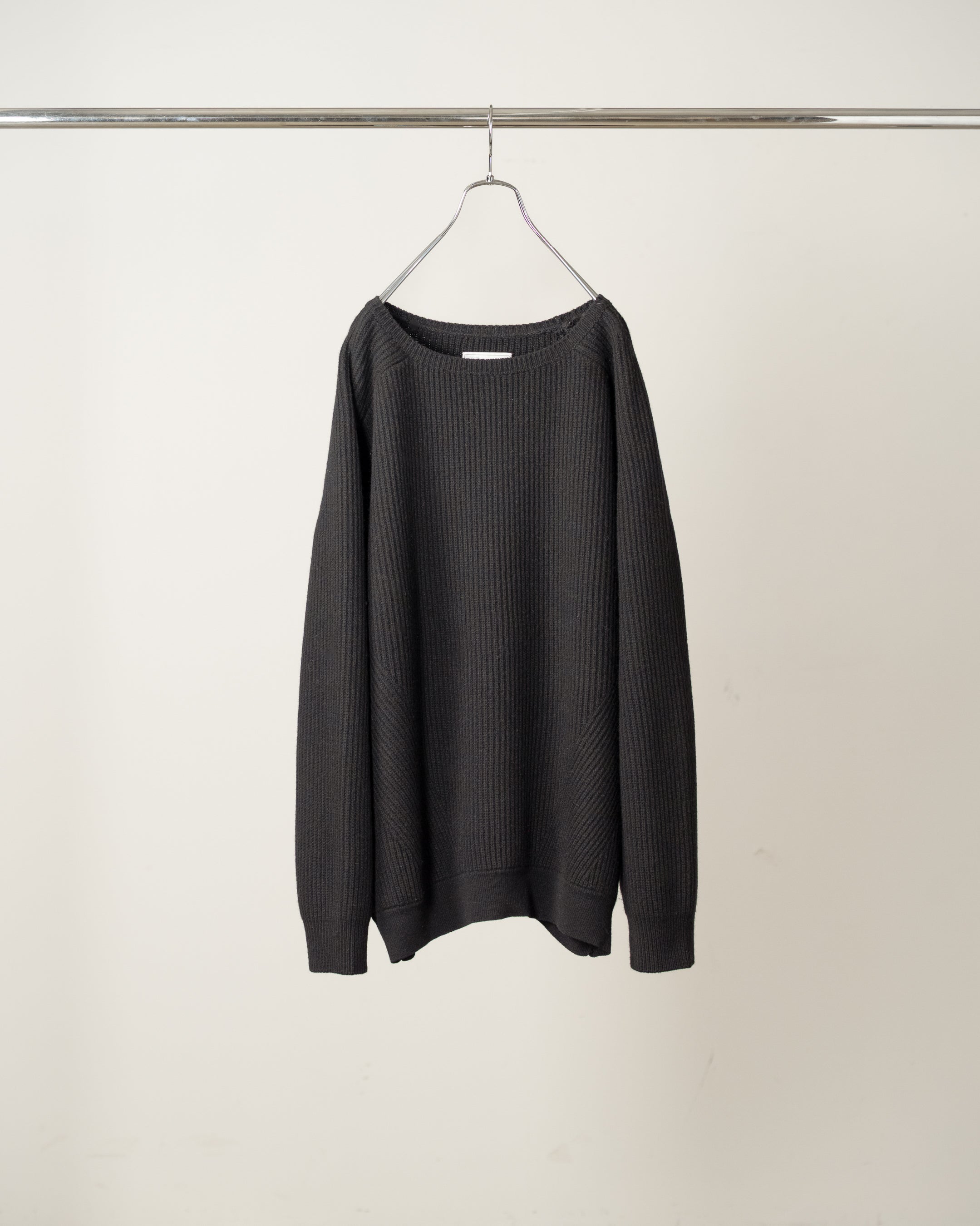 TUCK IN KNIT(BLACK)