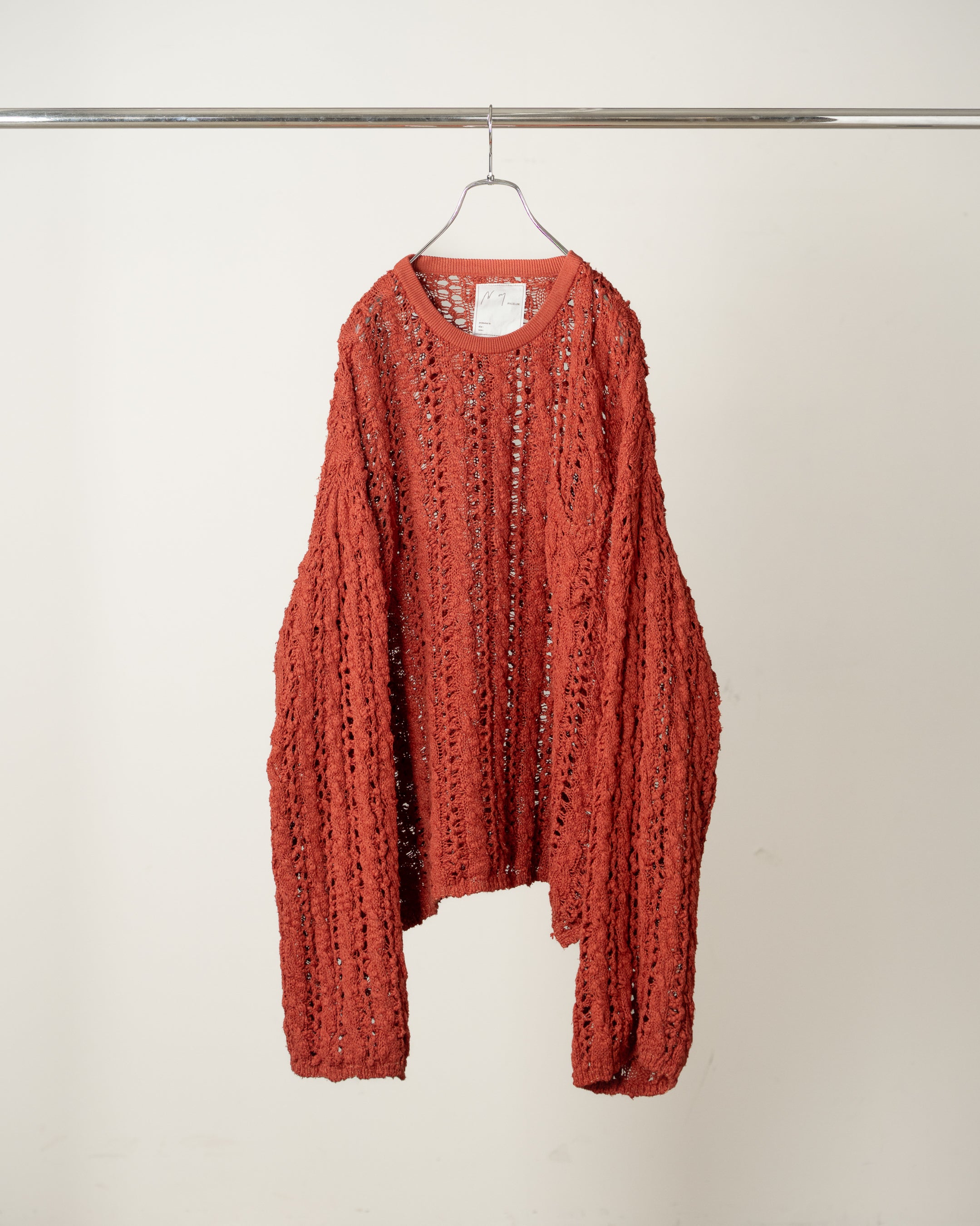 MESH KNIT(BRICK)