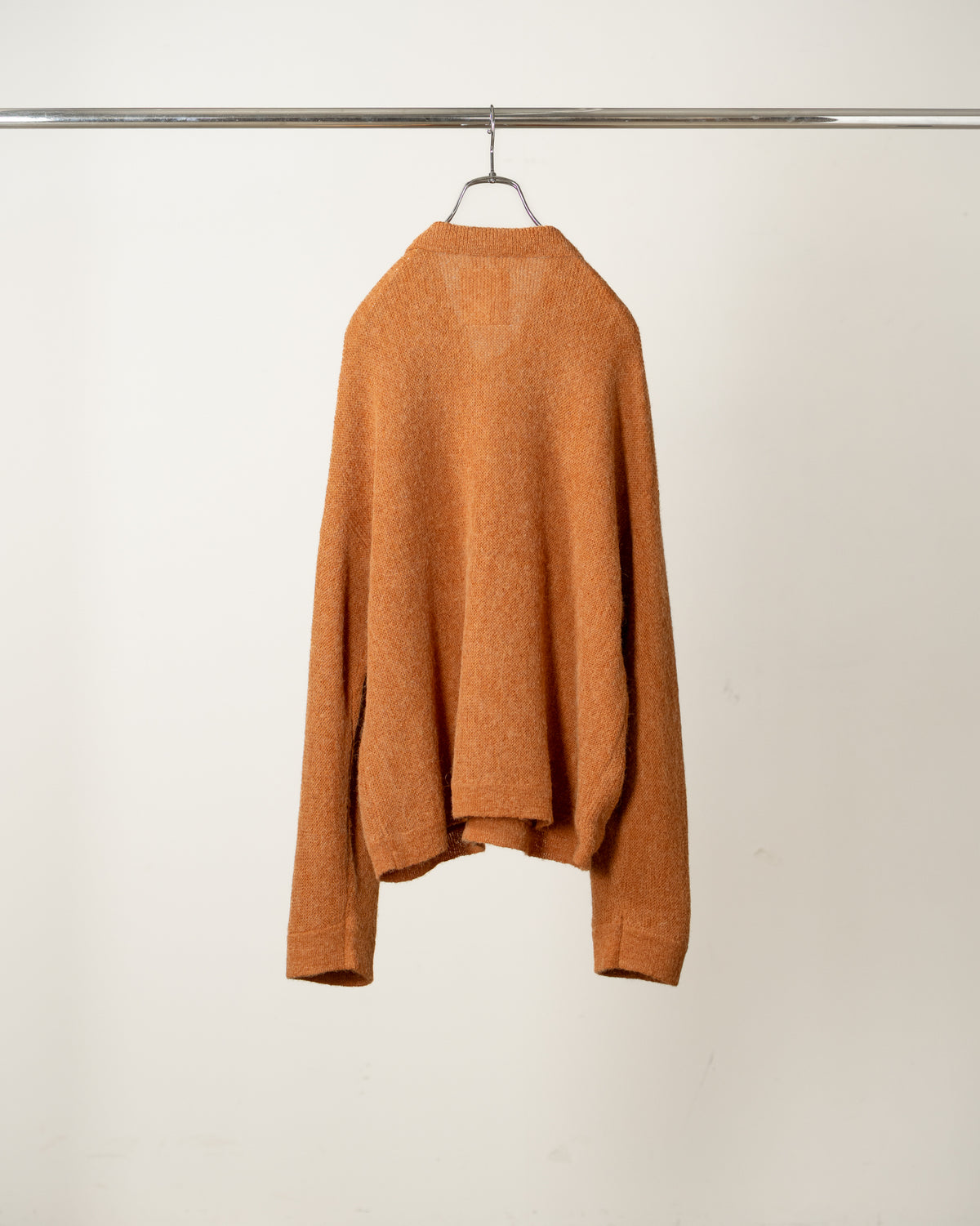 KNIT SHIRT(CAMEL)