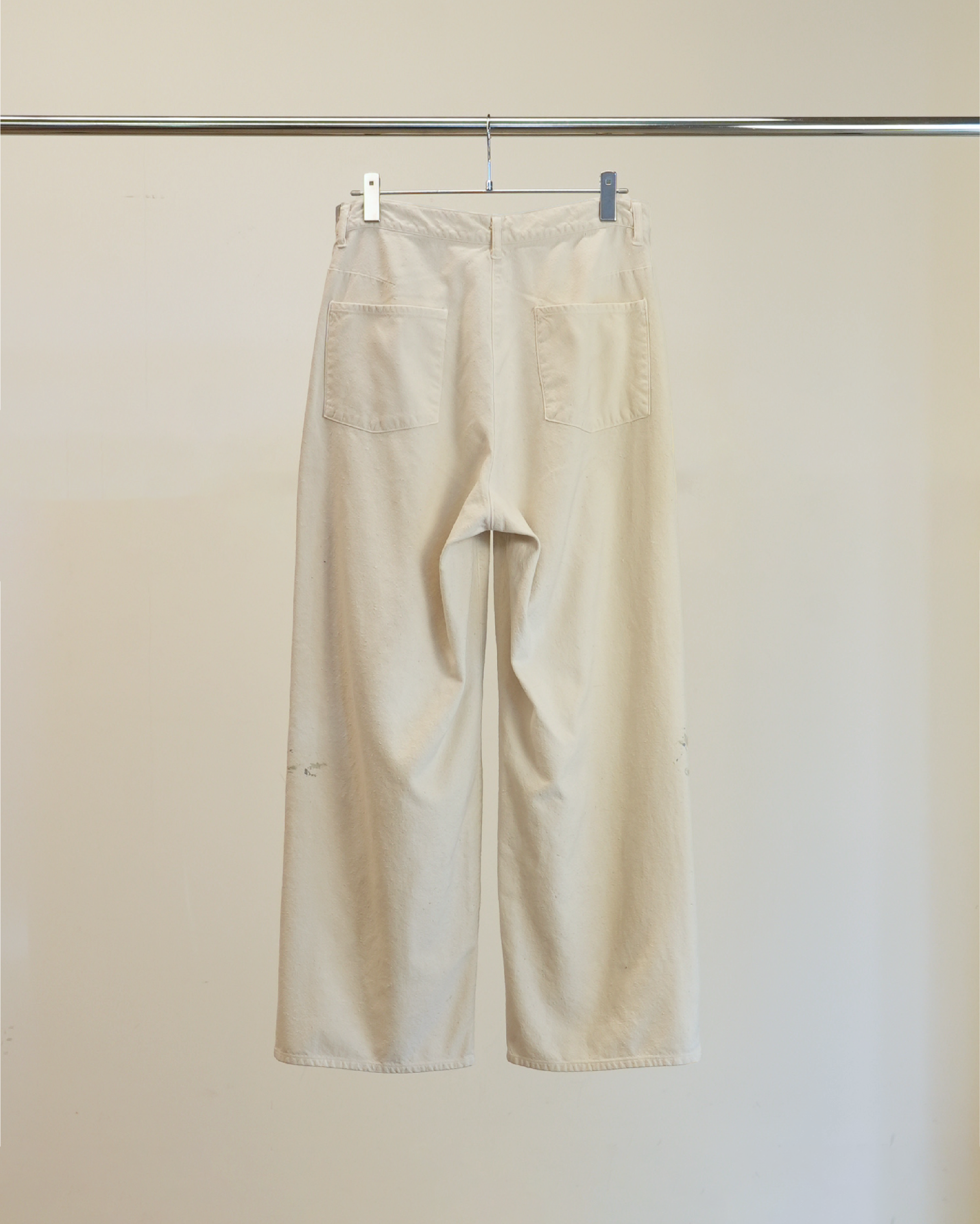 C/R DUCK DOUBLEKNEE PANTS(WHITE)
