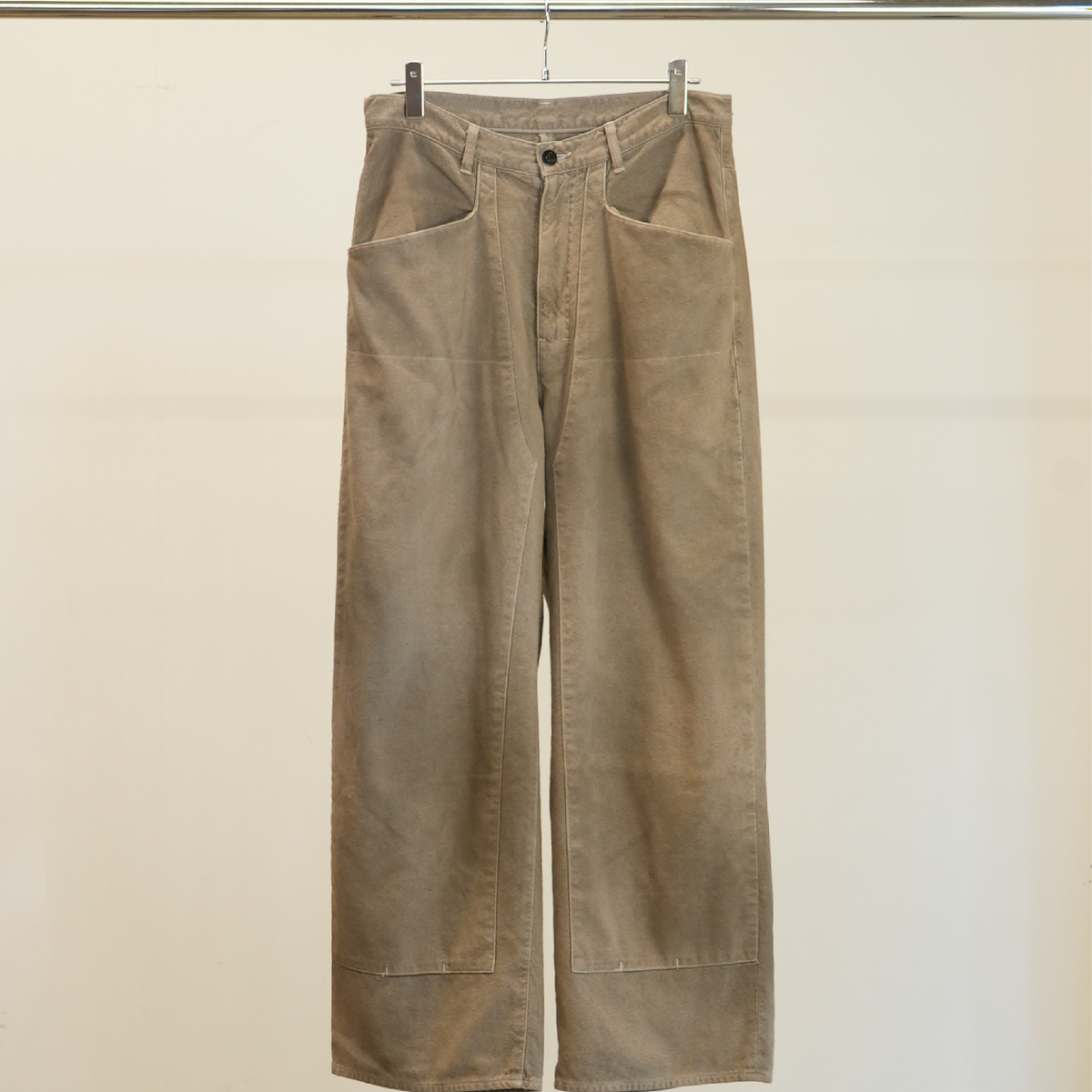 パンツ C/R DUCK DOUBLEKNEE PANTS(GREIGE) size1 ANC-PT112-3.png?crop=center&