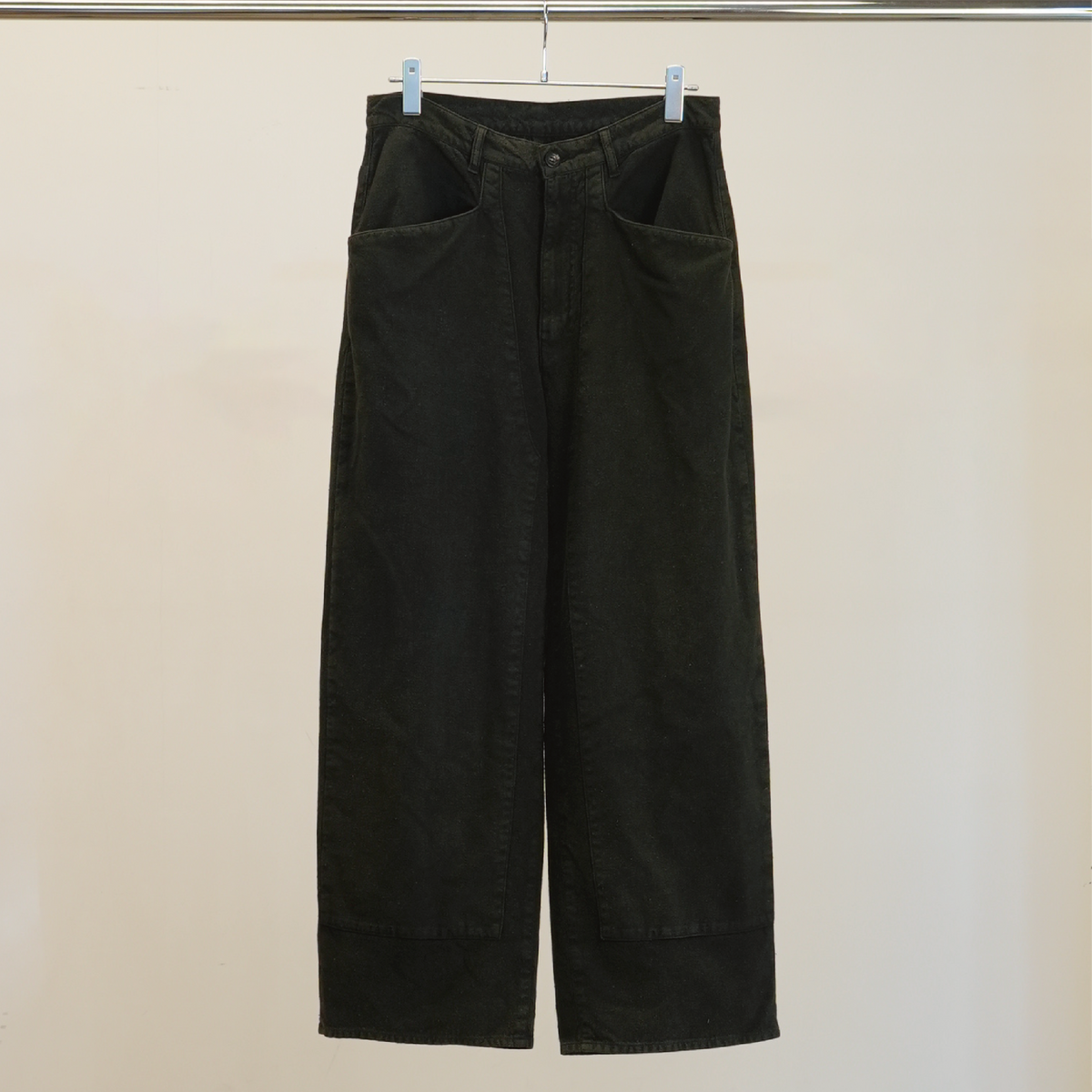 C/R DUCK DOUBLEKNEE PANTS(BLACK)