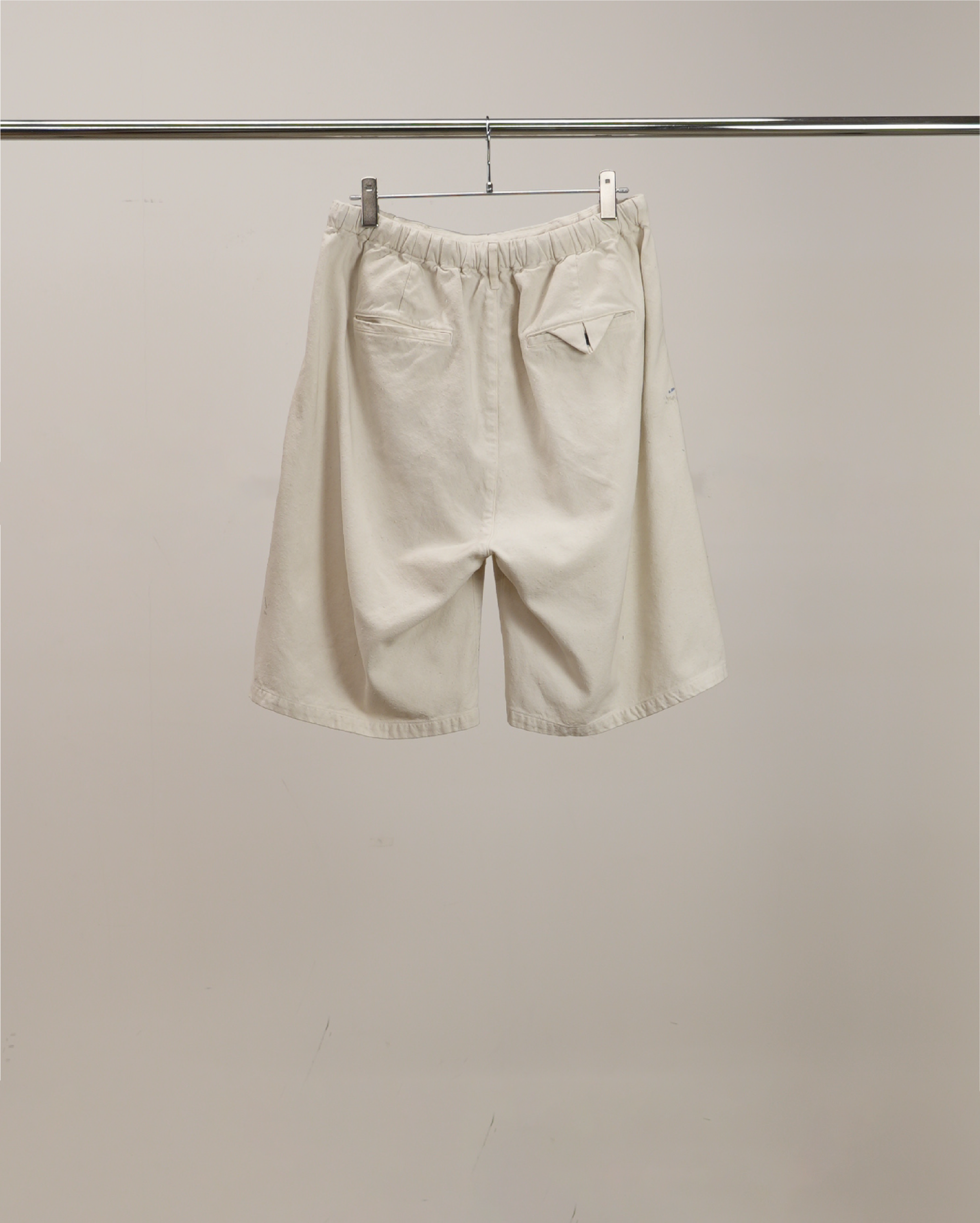 C/R DUCK SHORT PANTS(WHITE)