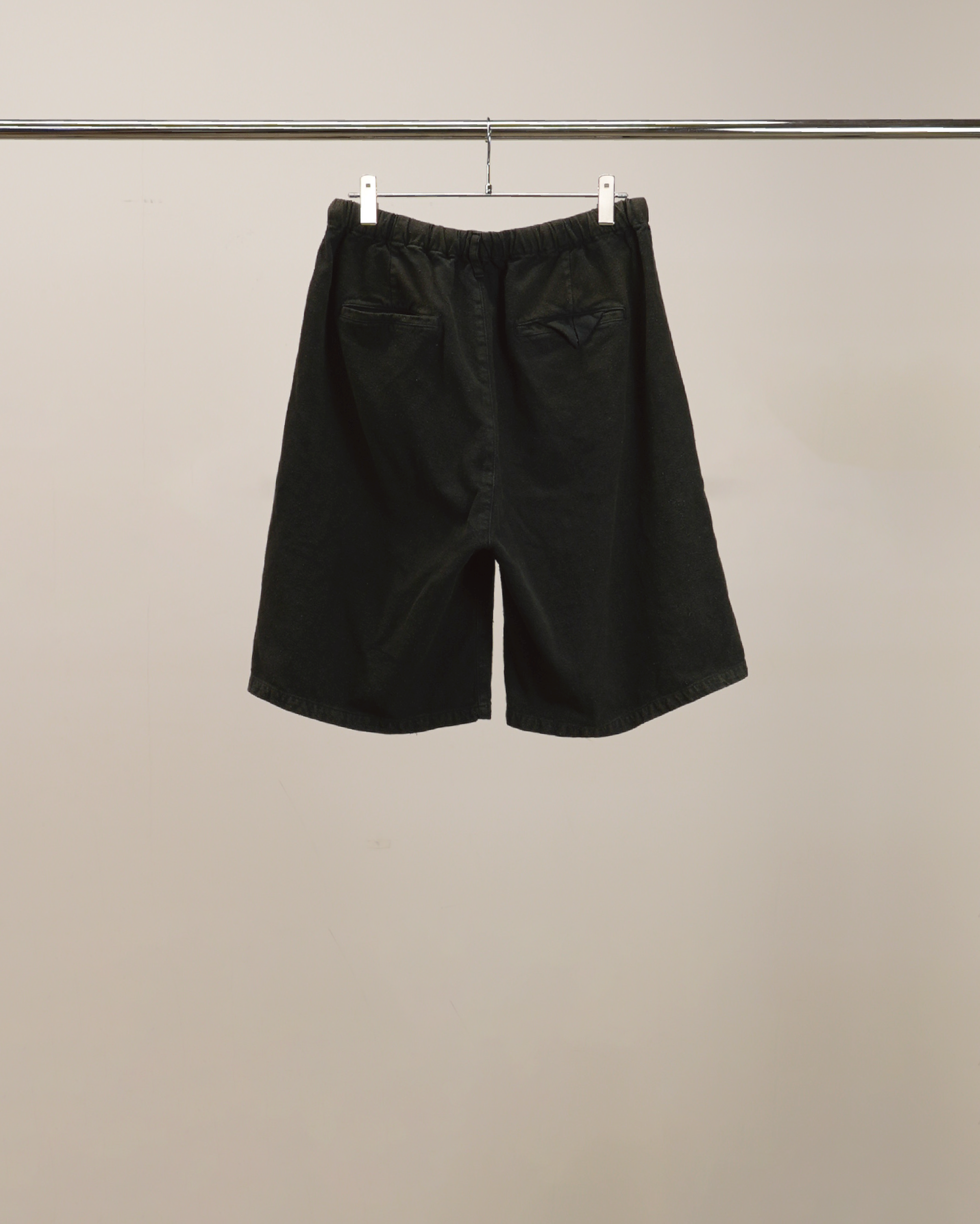 C/R DUCK SHORT PANTS(BLACK)