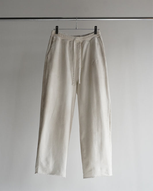 DYED SWEAT PANTS(WHITE)