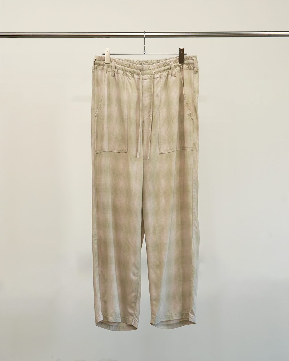 OMBRECHECK EASY BAKER PANTS(PINK)