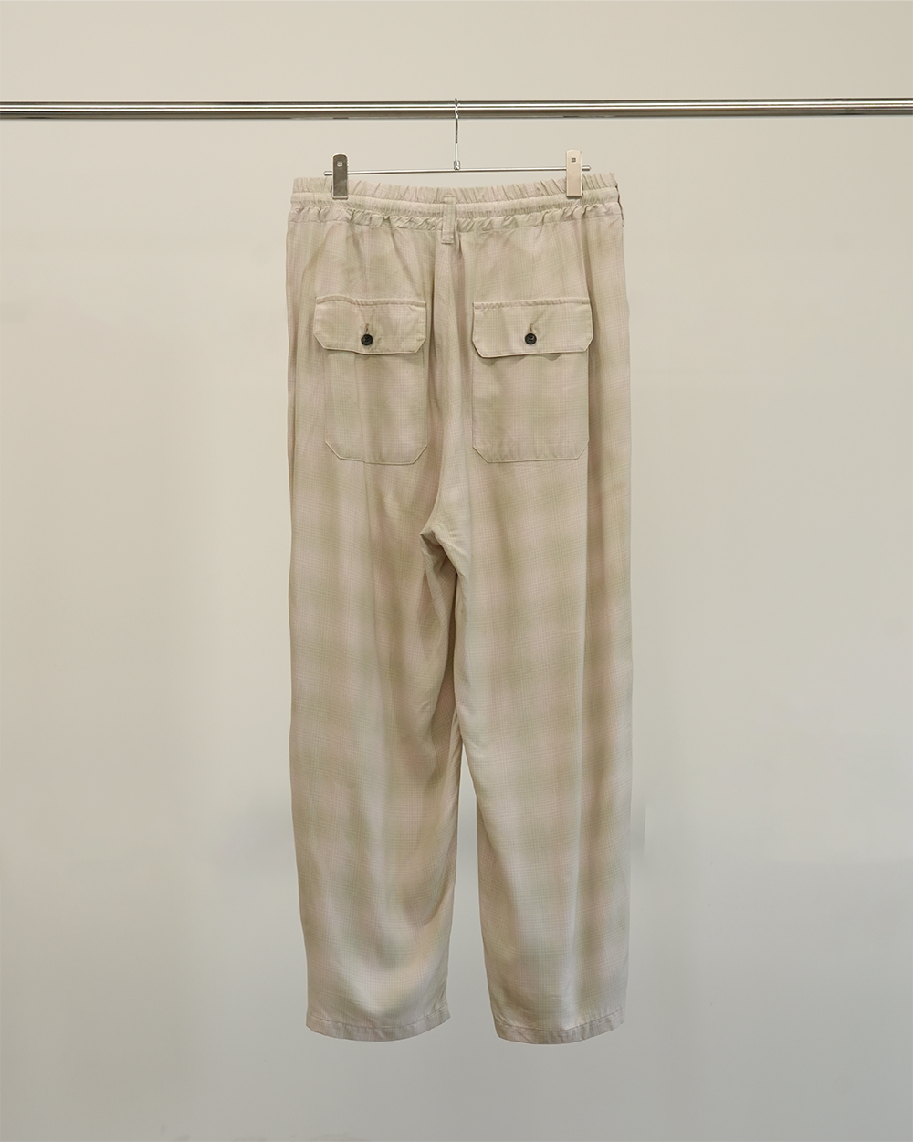 OMBRECHECK EASY BAKER PANTS(PINK)