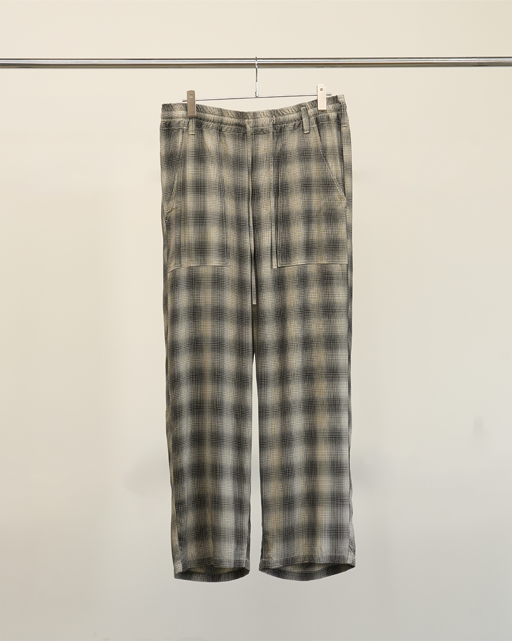 OMBRECHECK EASY BAKER PANTS(BROWN)