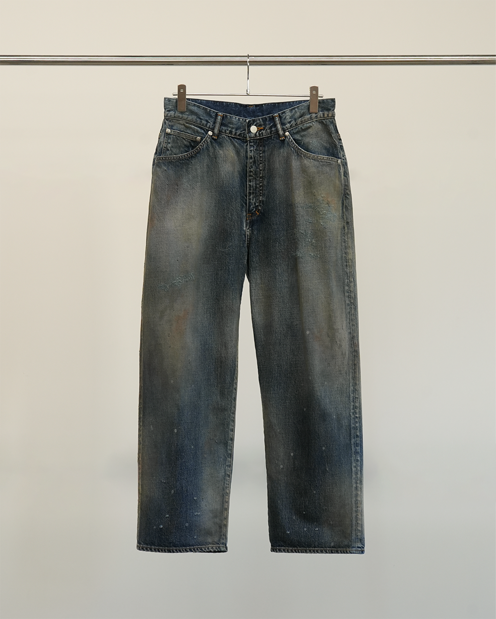 TAPERED 5P DENIM PANTS(INDIGO)