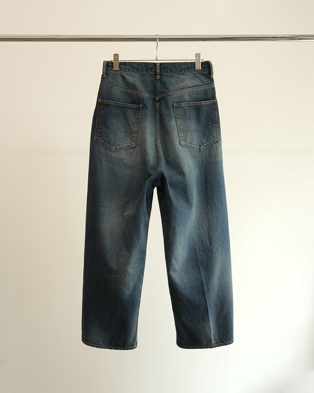 AGING WIDE 5P DENIM PANTS(INDIGO)