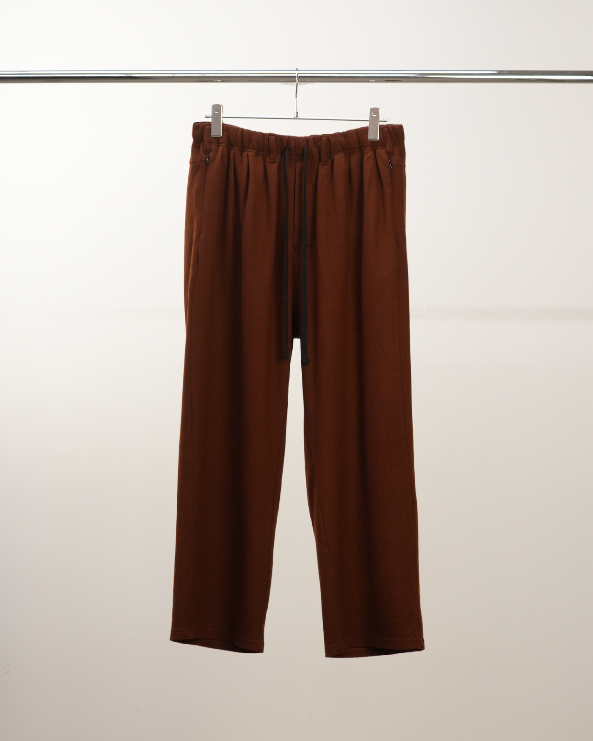 WOOL GATHERS SLACKS(MARRON)