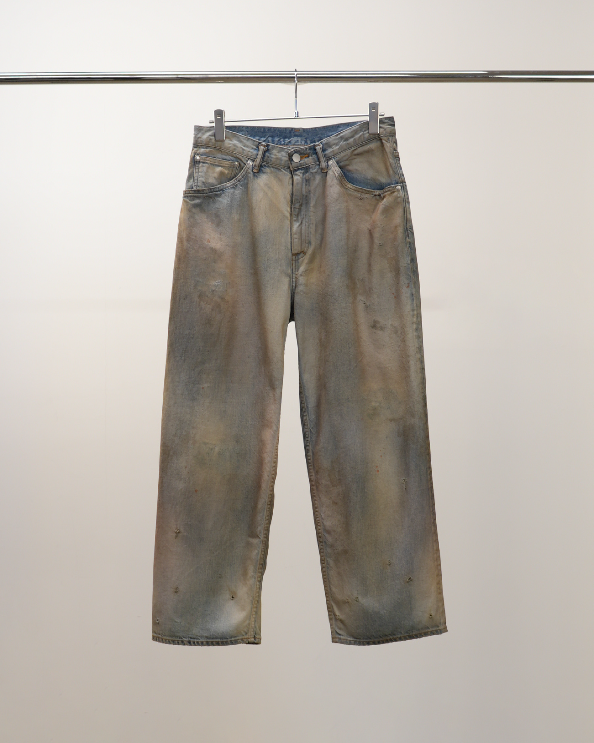 パンツ ANCELLM #03 AGING01 INDIGO 03 AGING01(INDIGO)